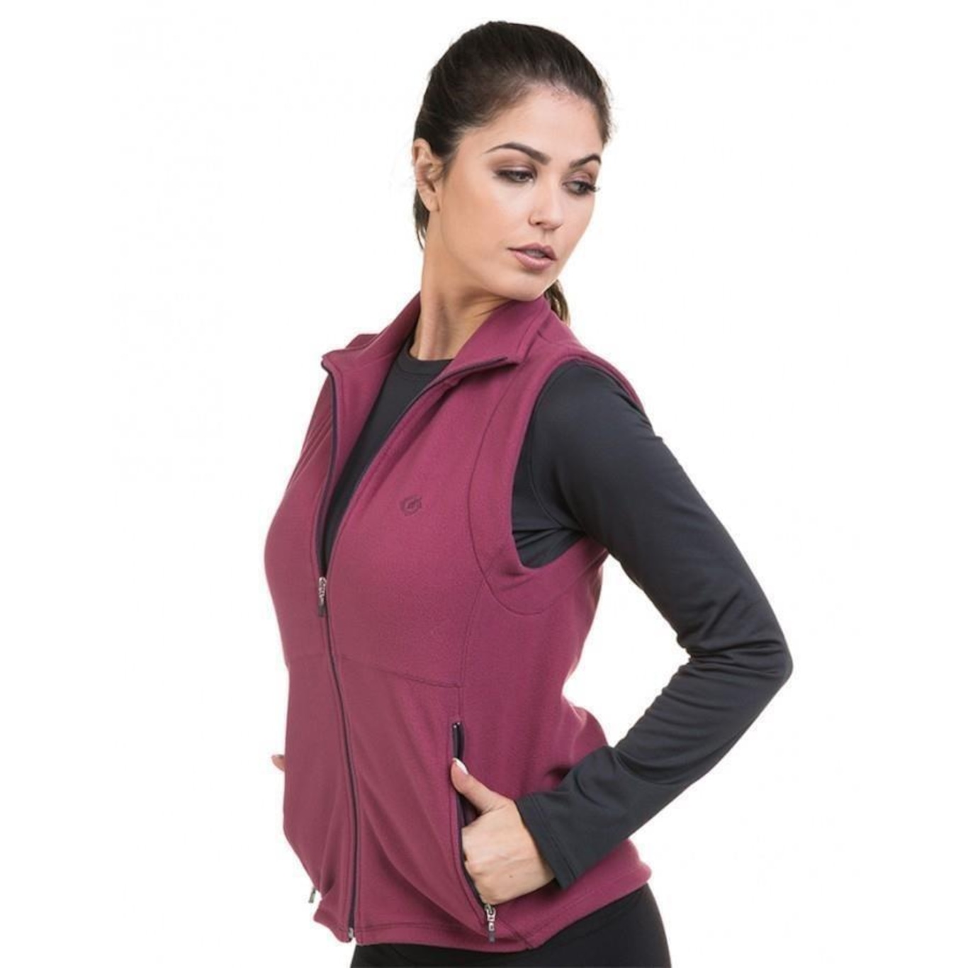 Colete Fleece Extreme UV Thermo Soft com Proteção Solar - Feminino - Foto 2