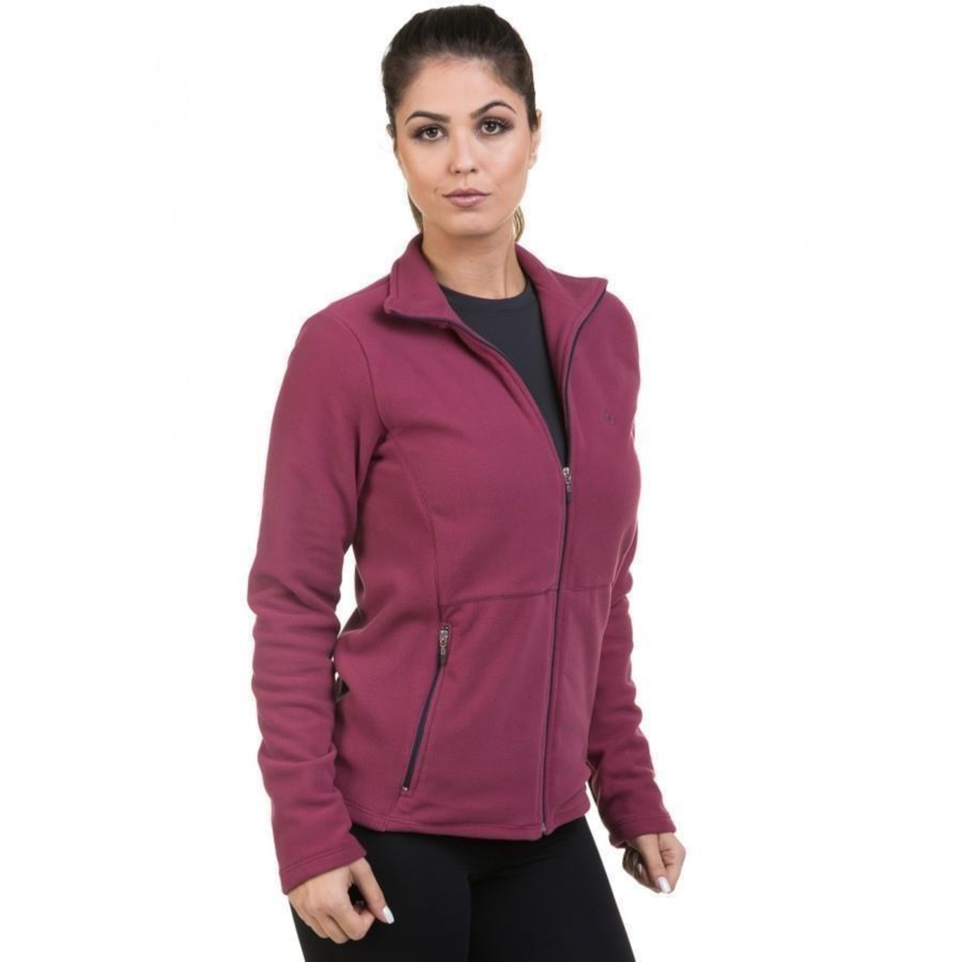 Jaqueta Extreme UV Fleece Thermo Soft com Proteção Solar - Feminina - Foto 1