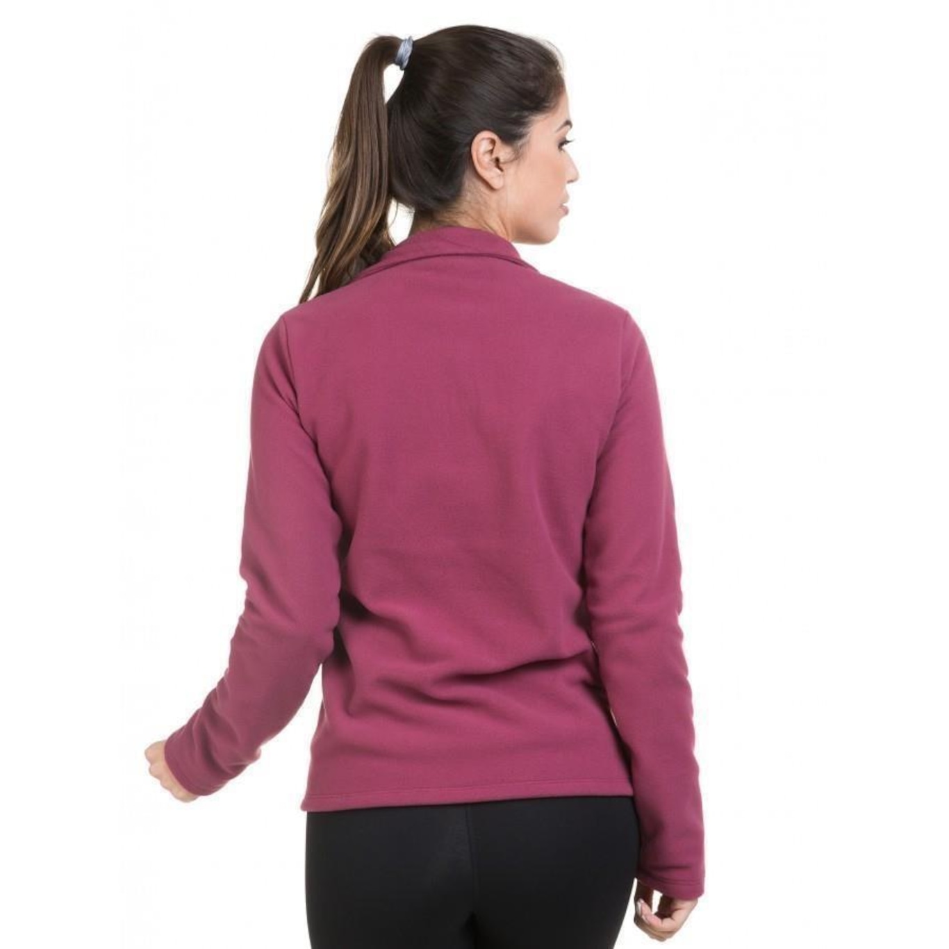 Jaqueta Extreme UV Fleece Thermo Soft com Proteção Solar - Feminina - Foto 2