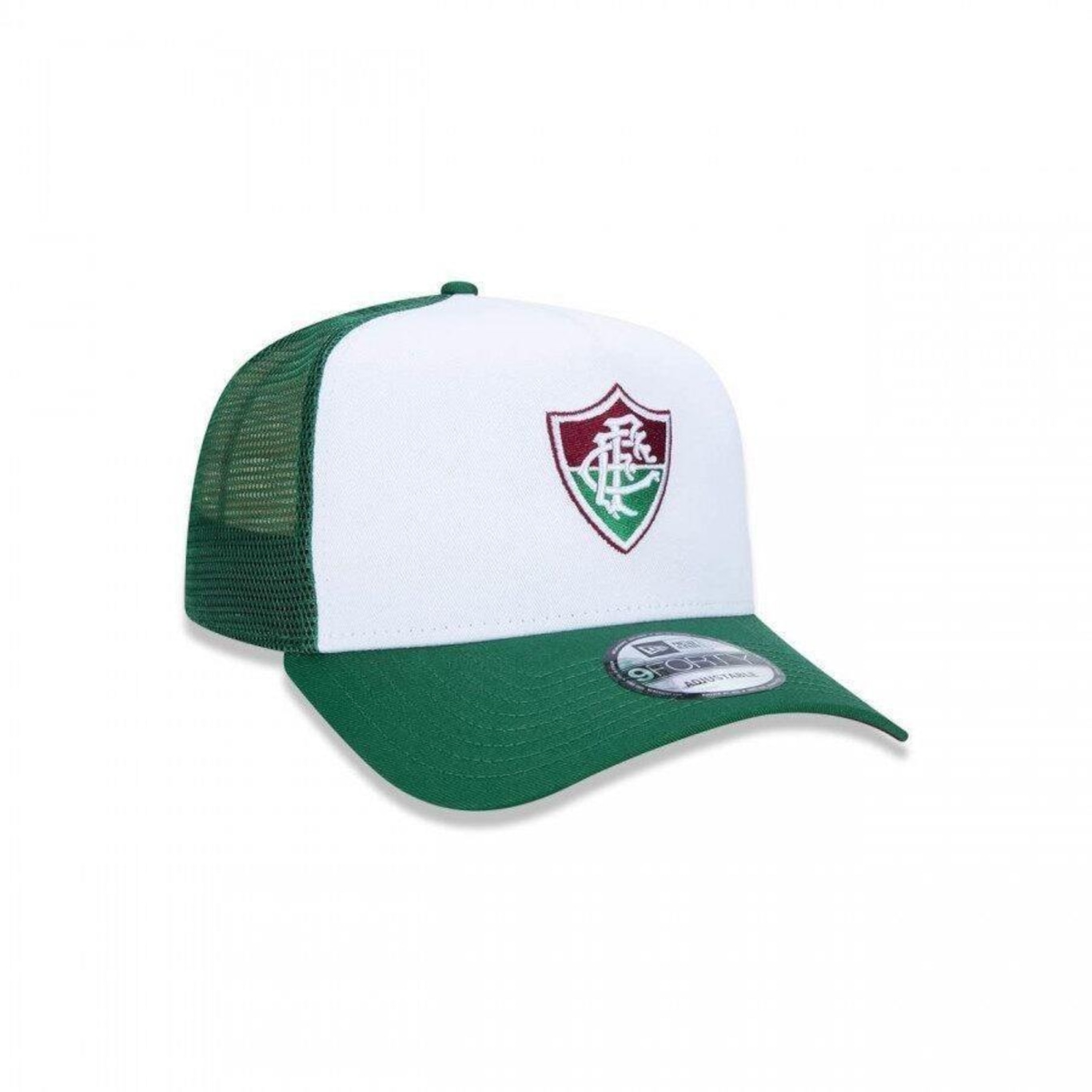 Boné Aba Reta New Era 9Forty Fluminense Futebol - Snapback - Adulto - Foto 3