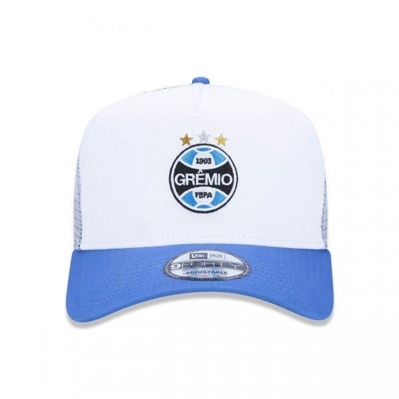 Boné Aba Reta New Era 9Forty Grêmio Futebol - Snapback - Adulto - Foto 2