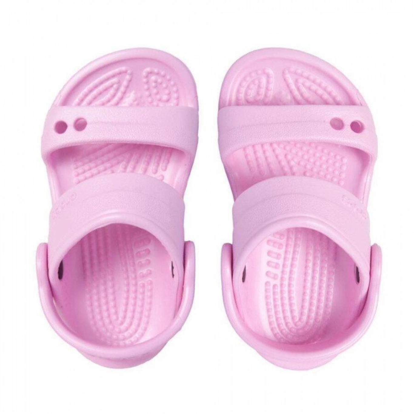 Sandália Crocs Classic Sandal K Carnation - Infantil - Foto 3