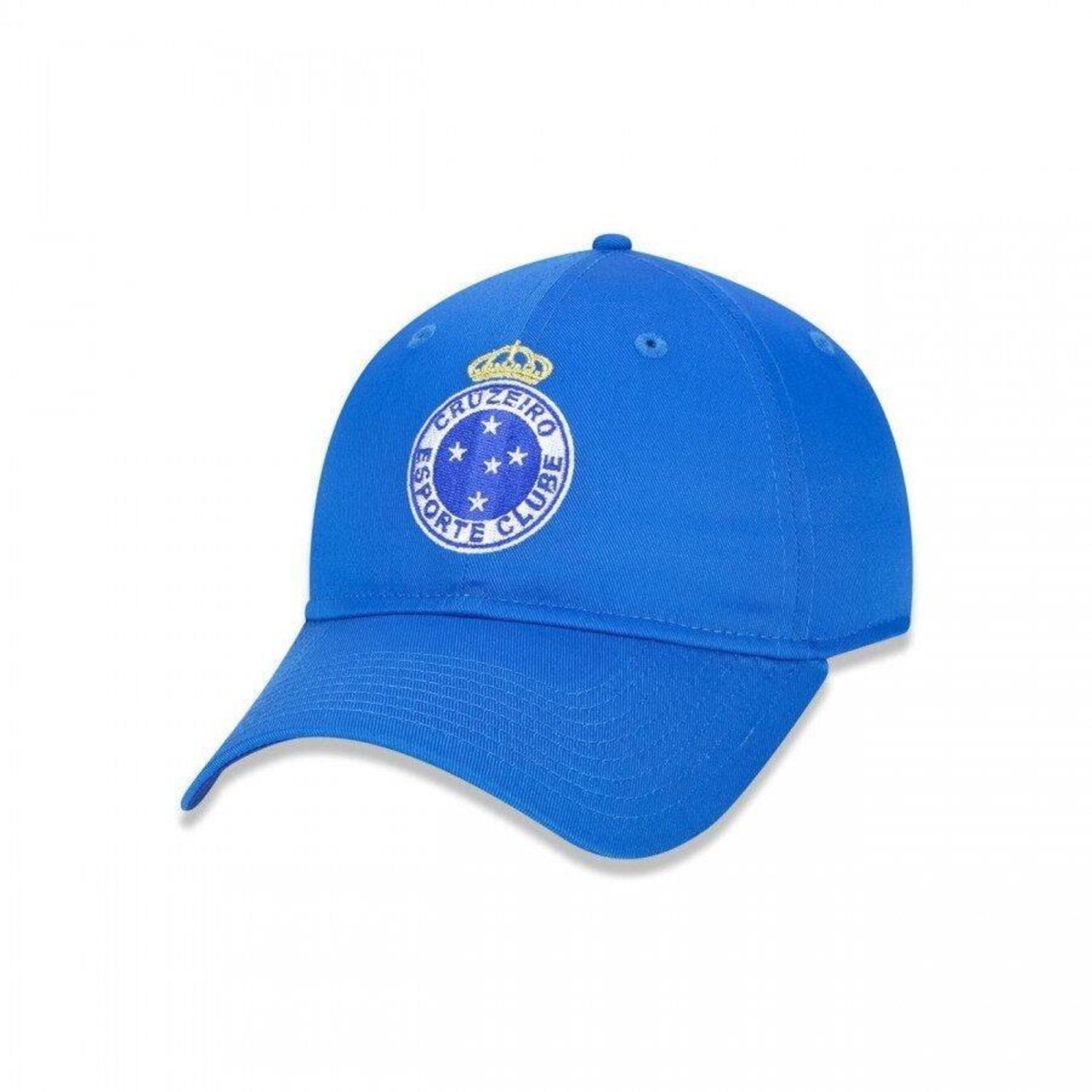 Boné Aba Curva New Era 9Twenty Cruzeiro Futebol - Ajustável - Strapback - Adulto - Foto 1