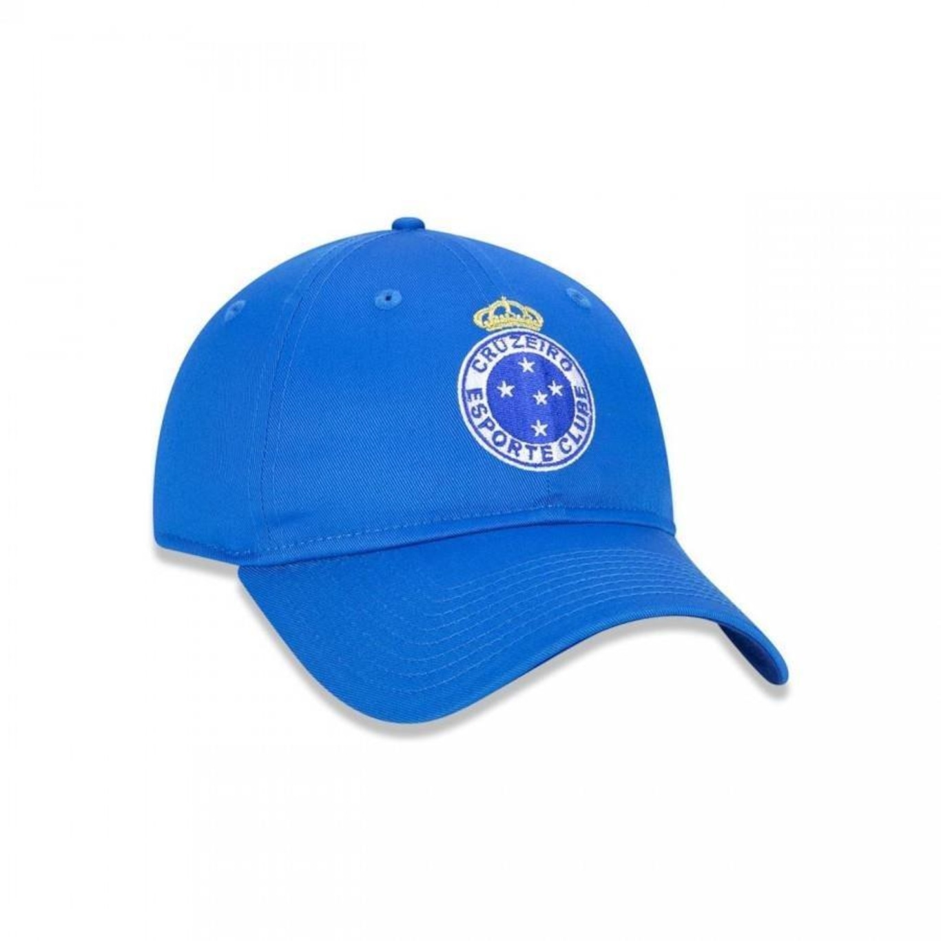 Boné Aba Curva New Era 9Twenty Cruzeiro Futebol - Ajustável - Strapback - Adulto - Foto 3