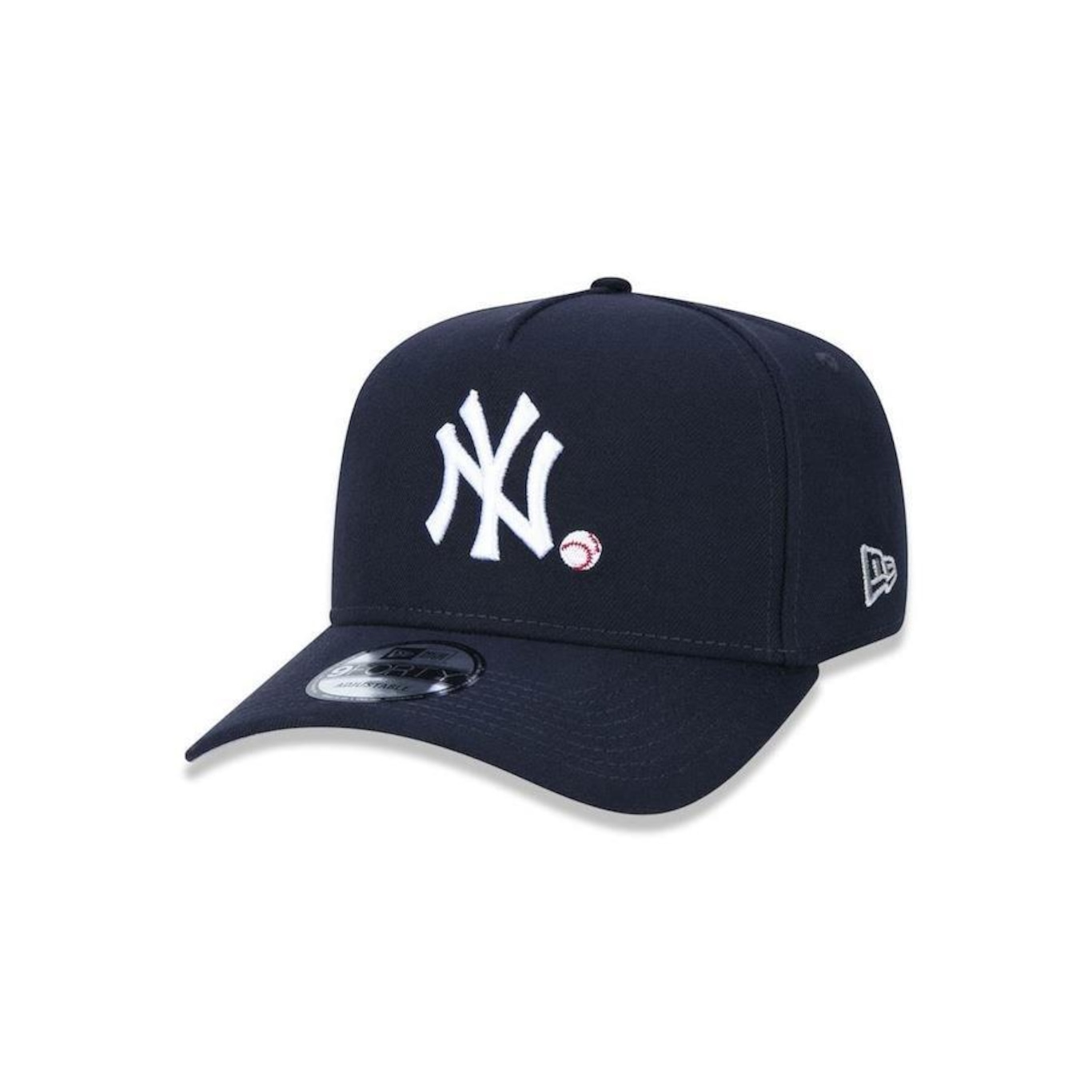 Boné Aba Curva New Era 9forty MLB New York Yankees - Snapback - Adulto - Foto 1