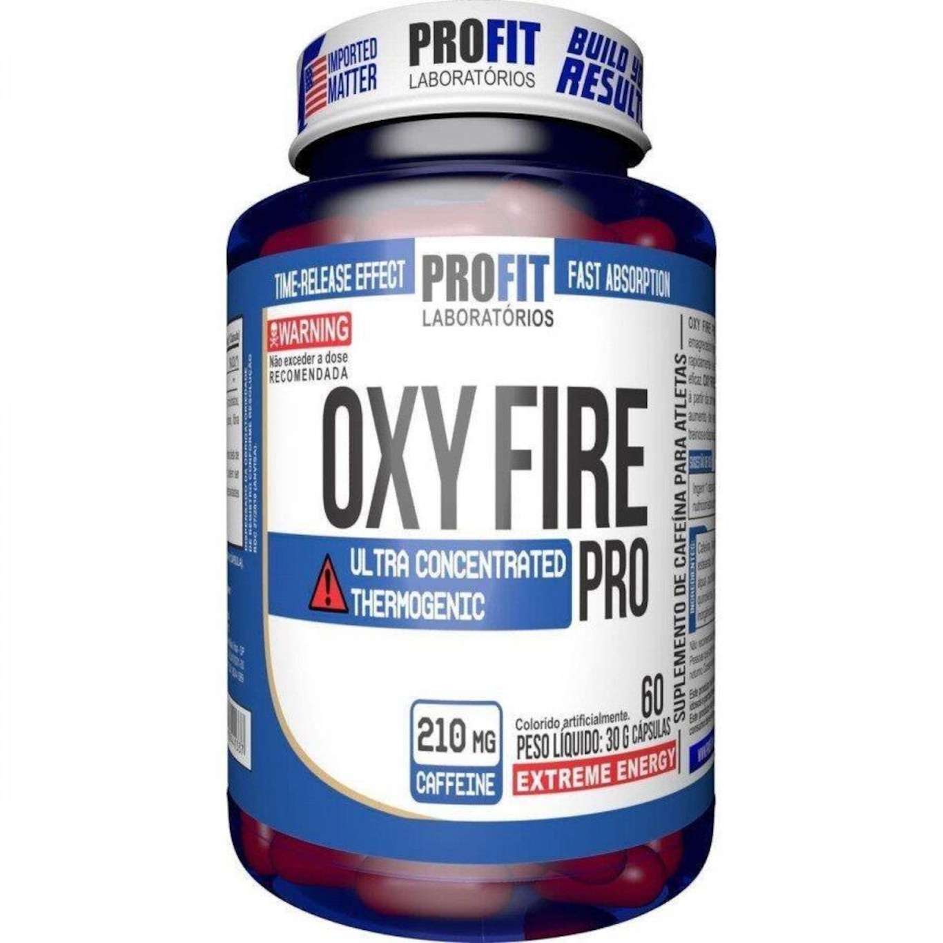 Termogênico Oxy ProFit Fire Pro - 60 Cápsulas - Foto 1