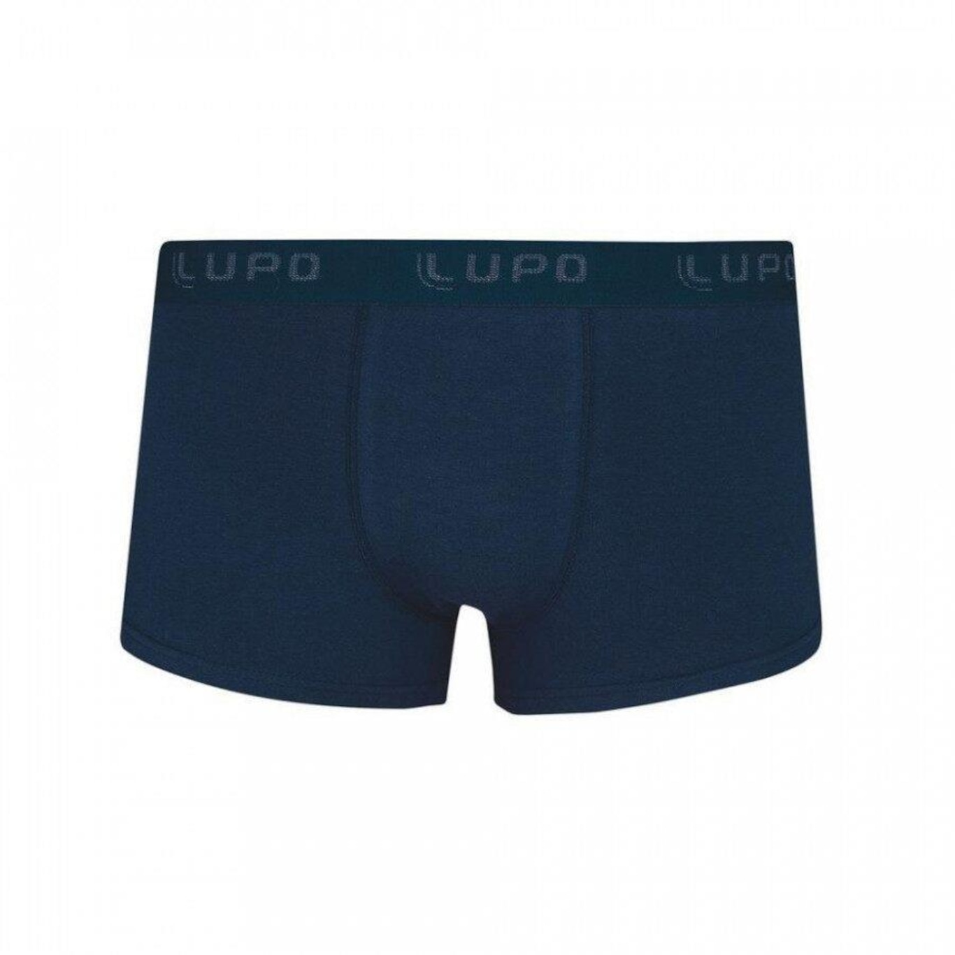 Kit de Cueca Boxer Lupo Algodão com Elastano - Adulto - 5 Peças - Foto 3