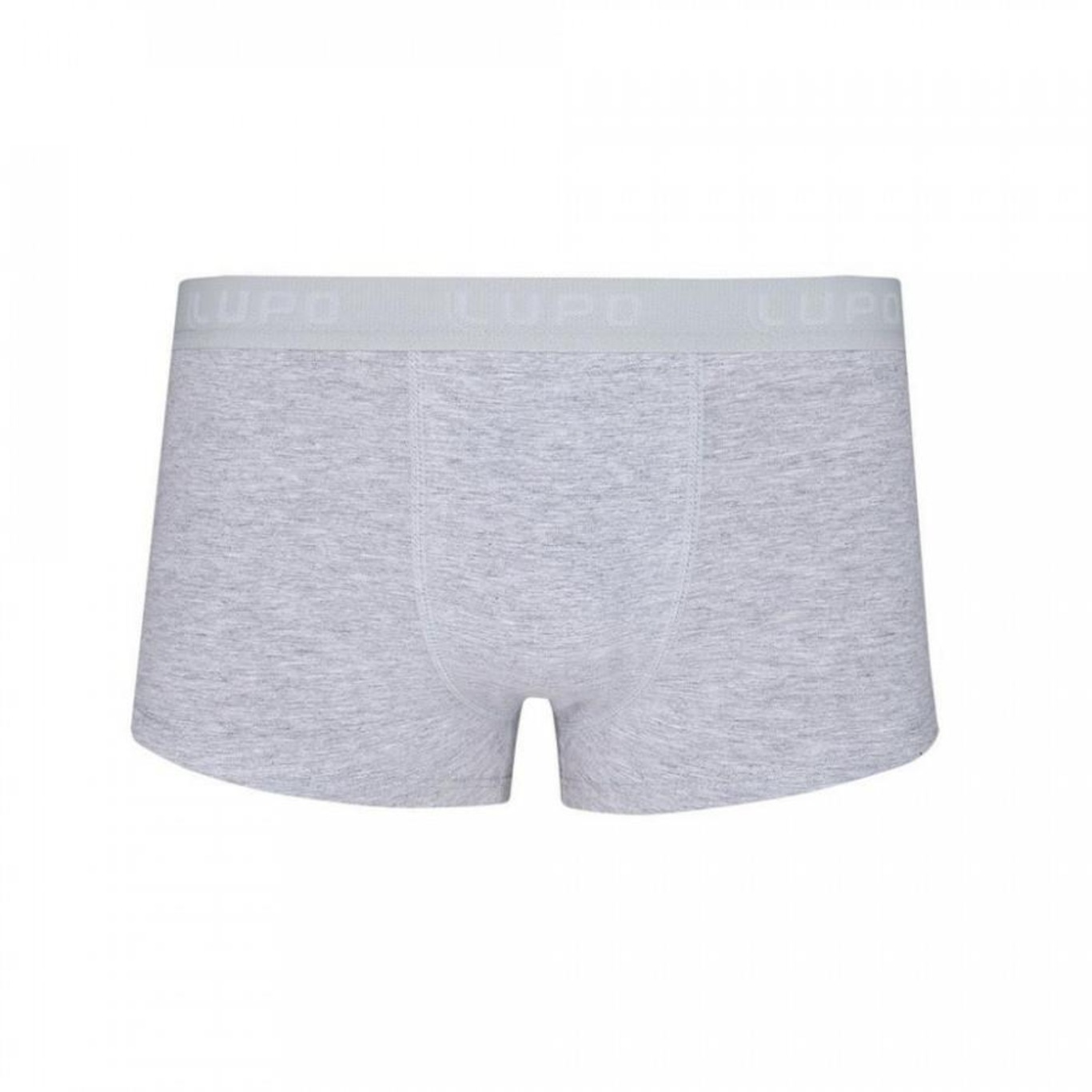 Kit de Cueca Boxer Lupo Algodão com Elastano - Adulto - 5 Peças - Foto 4