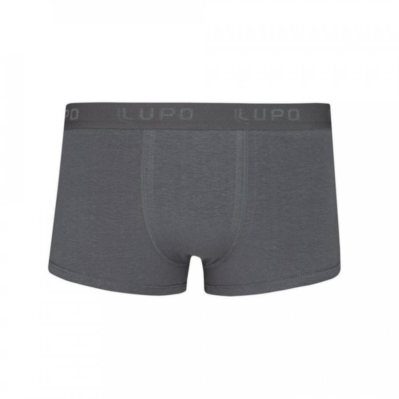 Kit de Cueca Boxer Lupo Algodão com Elastano - Adulto - 5 Peças - Foto 5