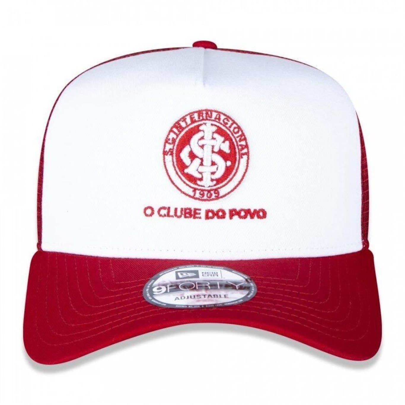 Boné Aba Reta New Era 9Forty Internacional Futebol - Snapback - Adulto - Foto 2