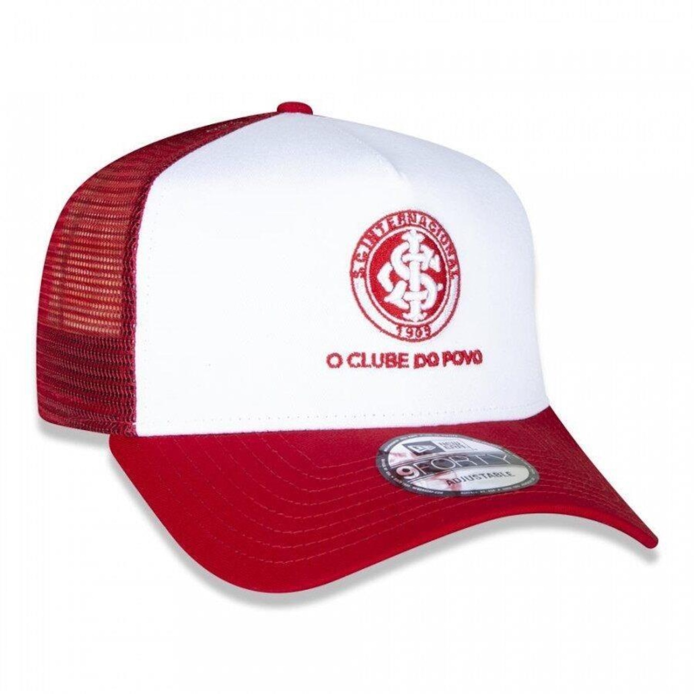 Boné Aba Reta New Era 9Forty Internacional Futebol - Snapback - Adulto - Foto 3