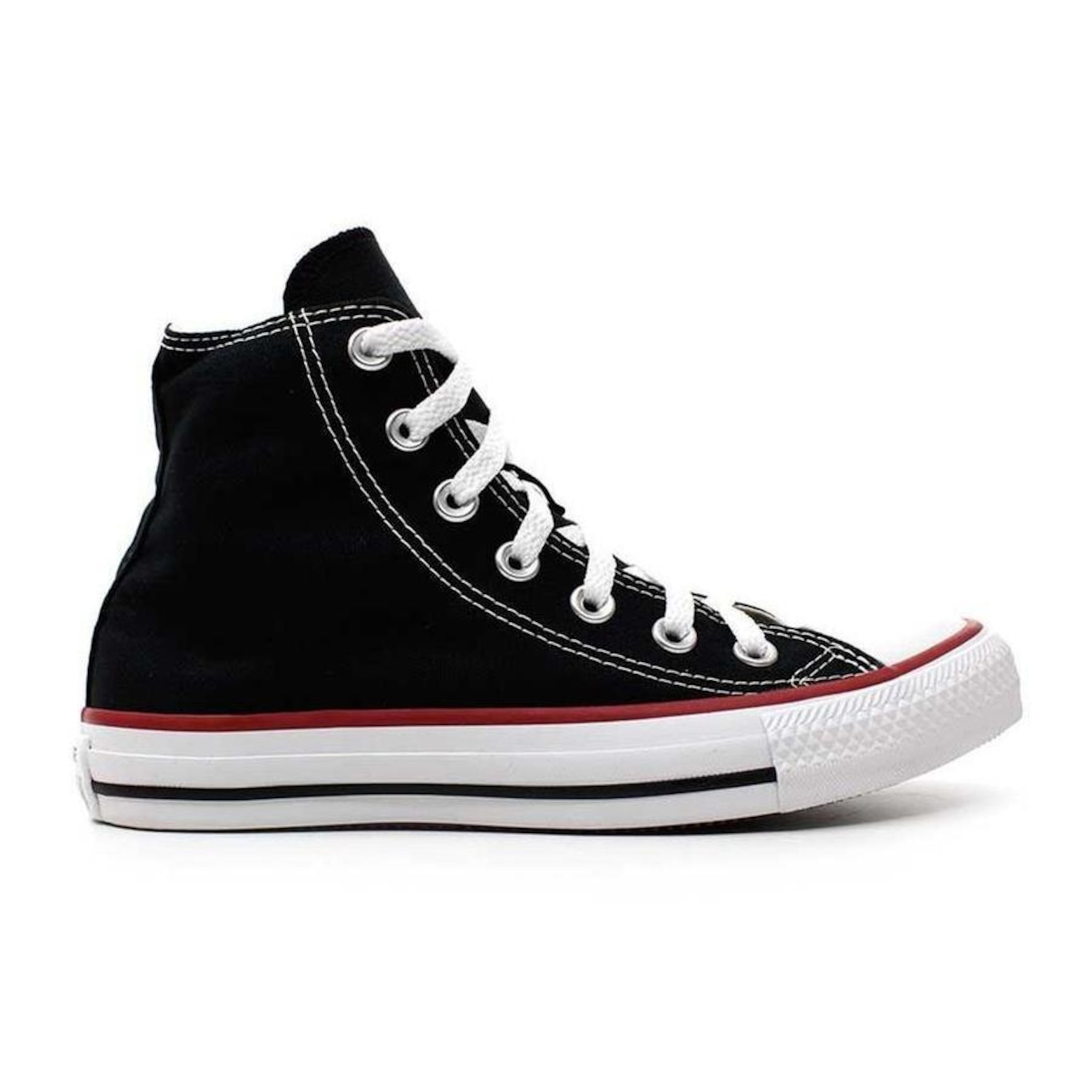 Tênis All Feminino Star Classic Chuck Taylor Cano Alto Preto no