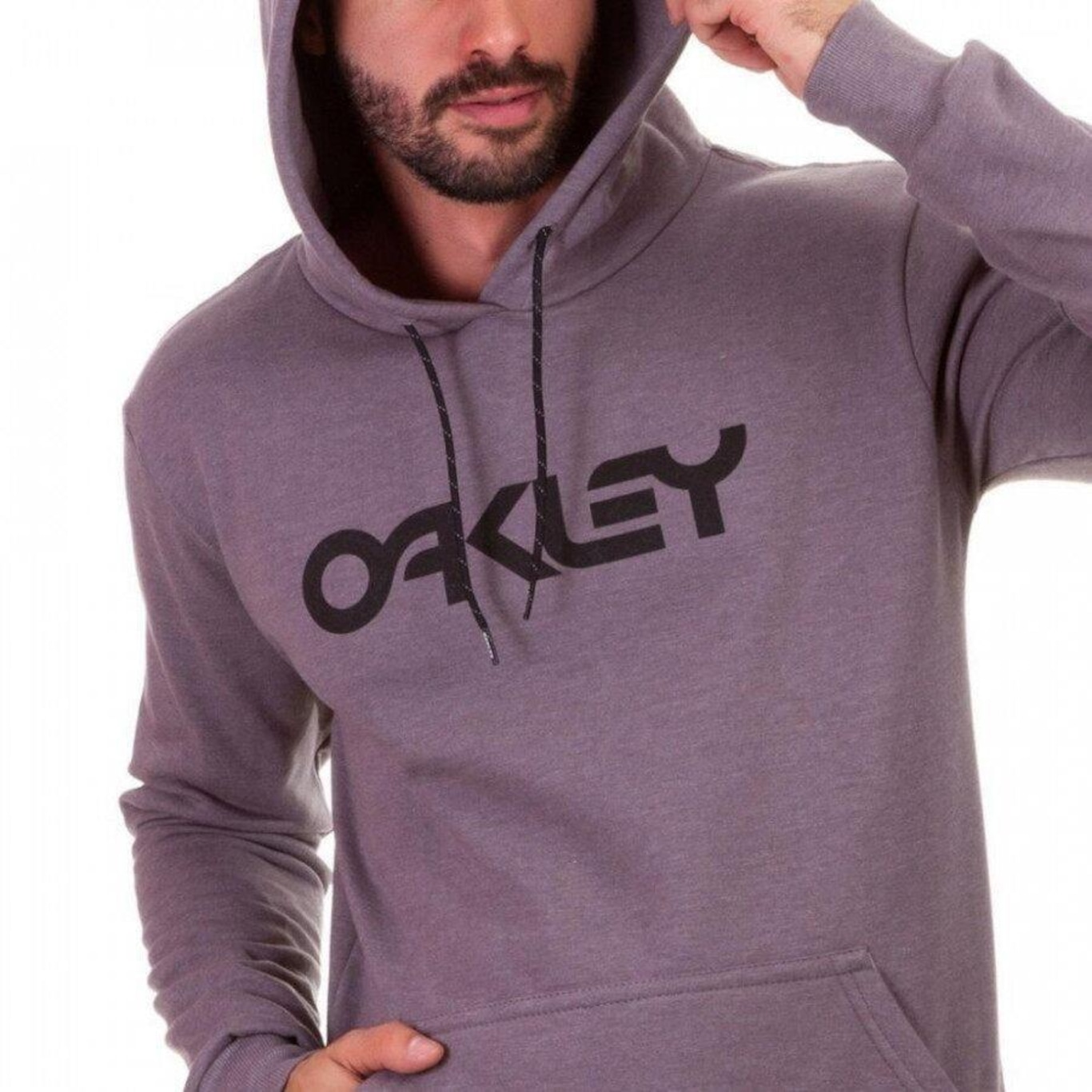 Blusão de Moletom com Capuz Oakley Mark II Pullover - Masculino - Foto 3