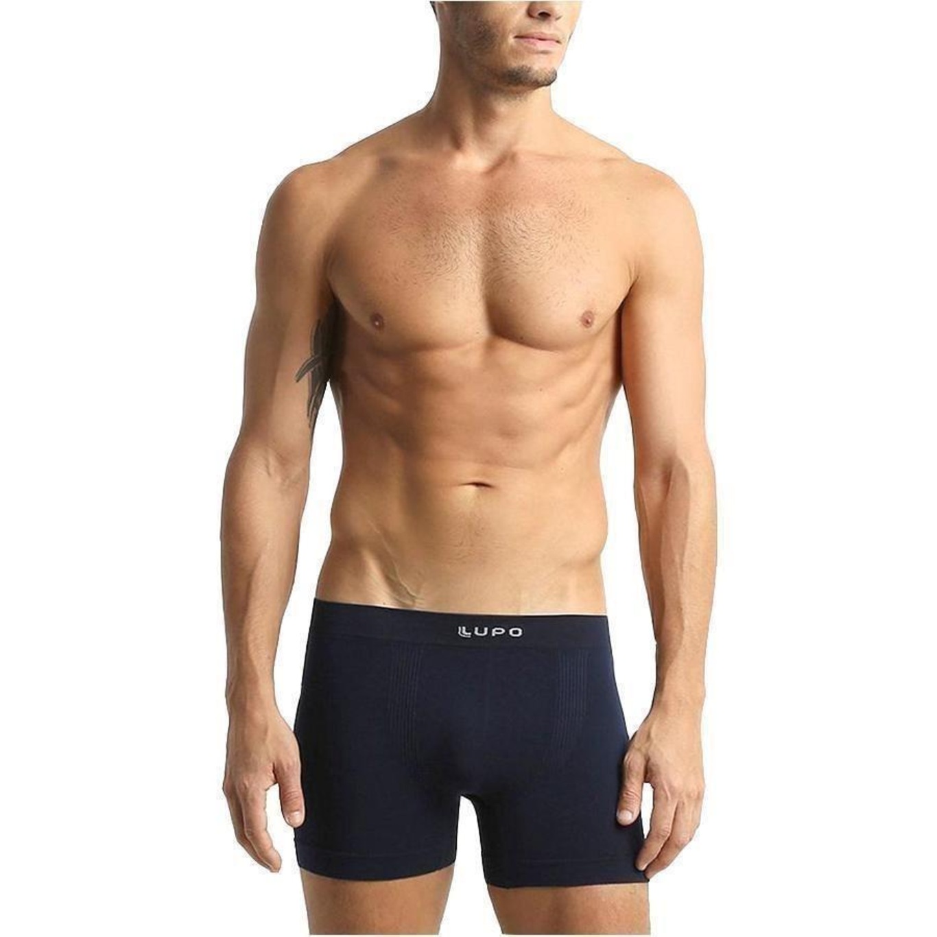 Cueca Boxer Lupo Micromodal Sem Costura - Adulto - Foto 2