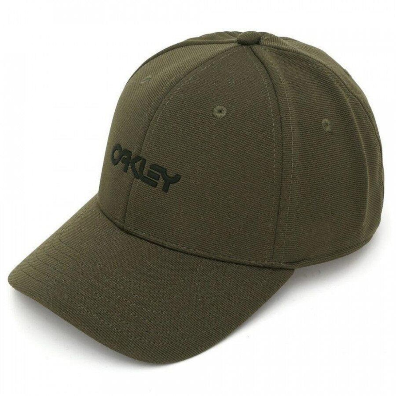 Boné Oakley 6 Panel Stretch Oakley Metallic - Fechado - Adulto - Foto 1