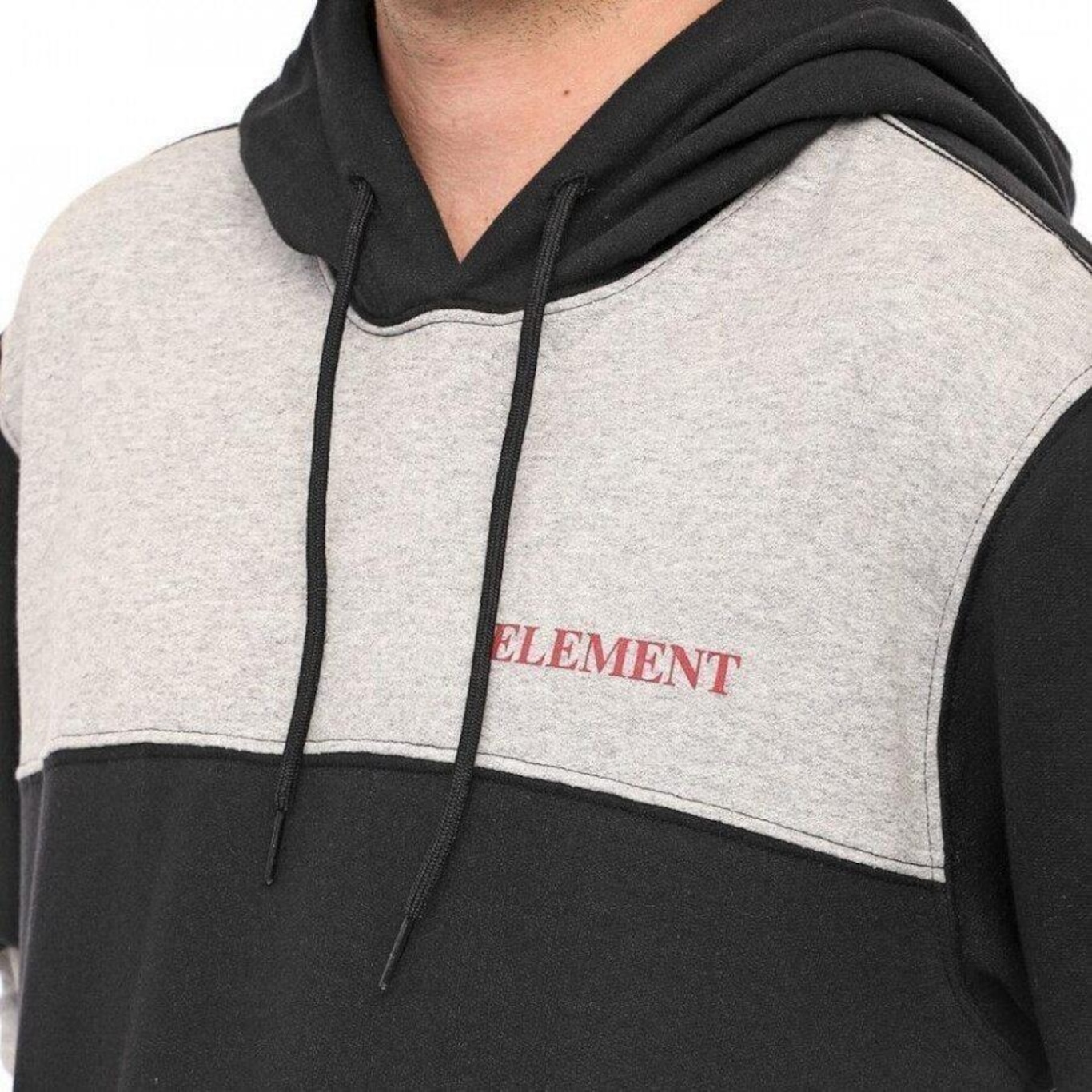 Blusão de Moletom com Capuz Element Double Sweat - Masculino - Foto 3