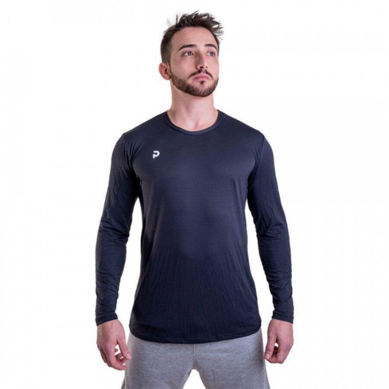 Camiseta Manga Longa Punnto Solutio - Masculina - Foto 2