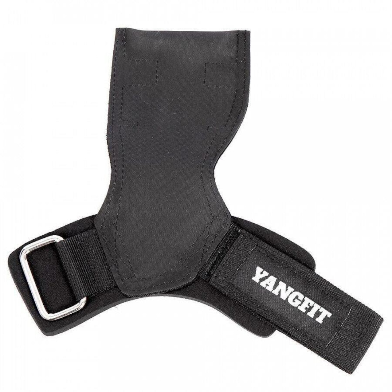 Luvas para Musculação Strap Hand Grip Yangfit - Par - Foto 3