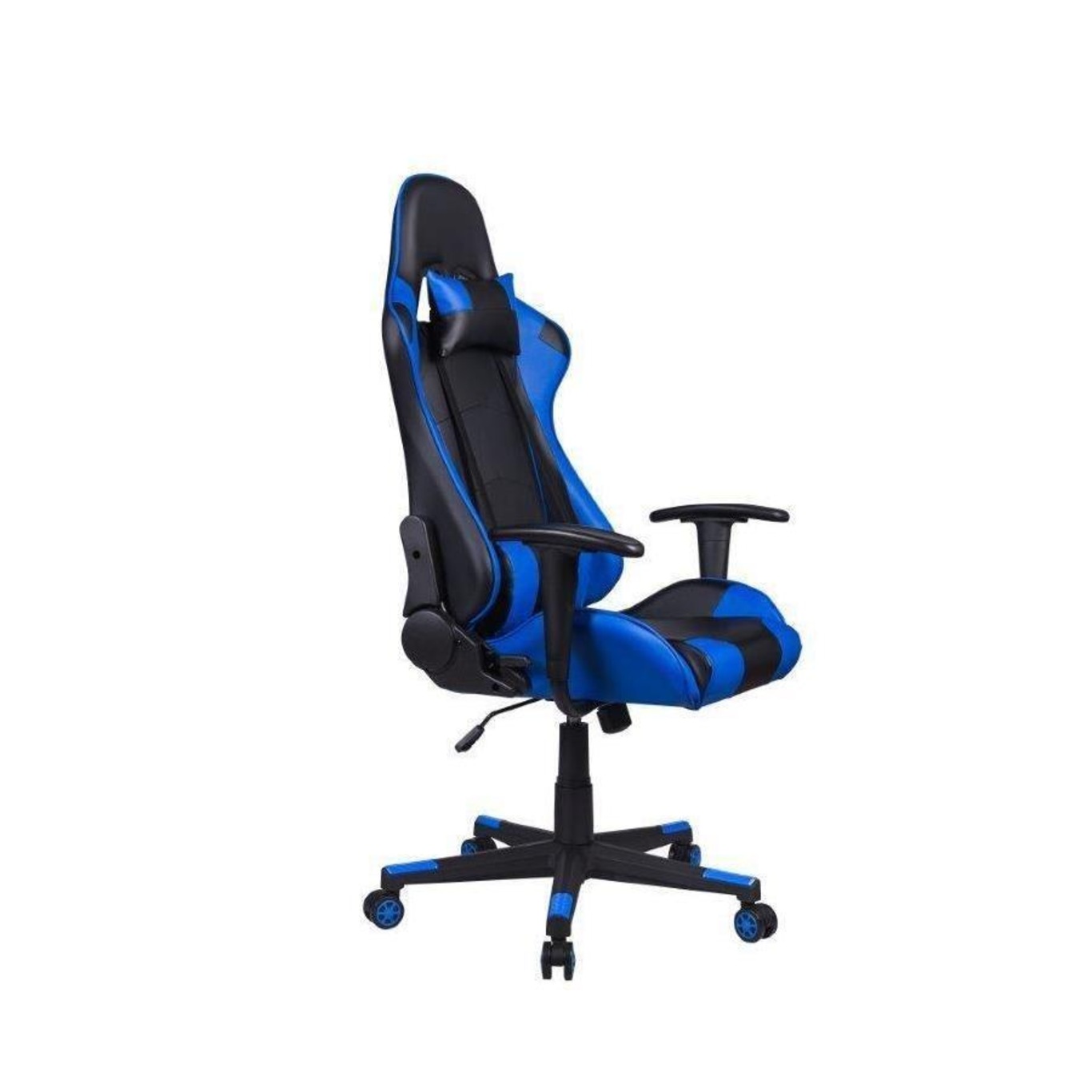 Cadeira Barbearia Pelegrin Pel-1040 Azul