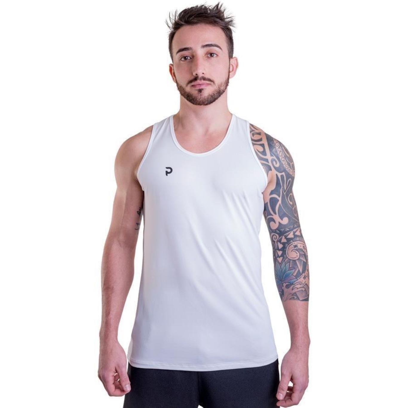 Camiseta Regata Punnto Tradicional Poliamida Solutio - Masculina - Foto 2