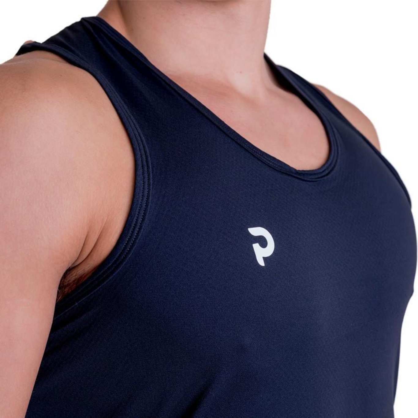 Camiseta Regata Punnto Tradicional Poliamida Solutio - Masculina - Foto 4