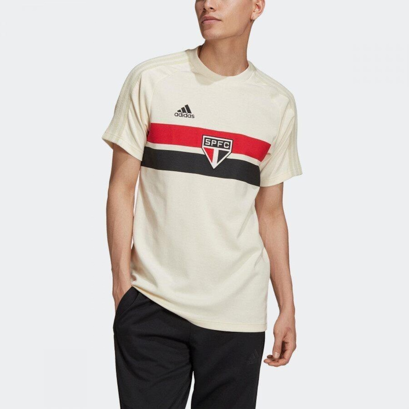 Camiseta Do São Paulo Adidas Street Graphic Masculina Centauro