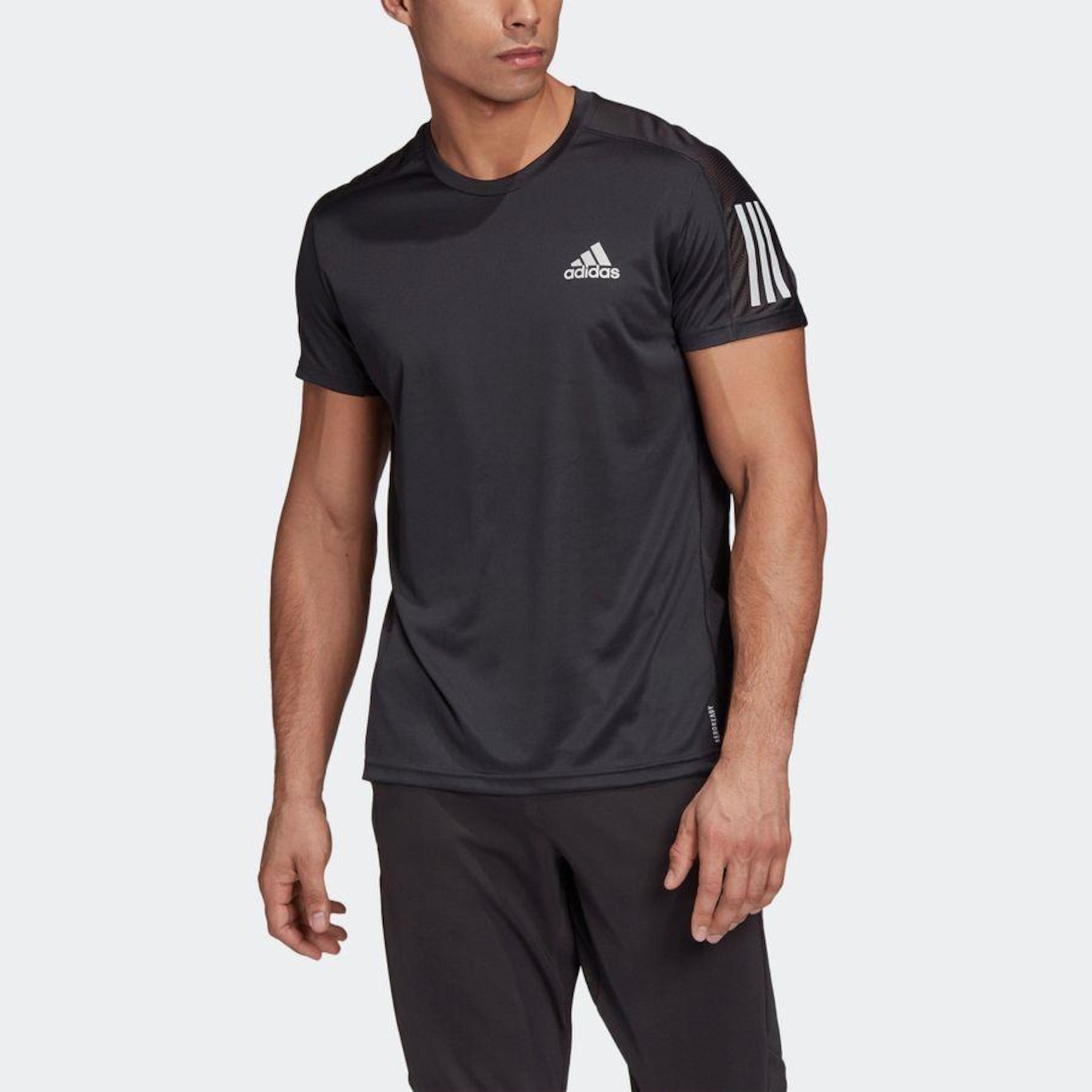 Camiseta adidas Own the Run - Masculina - Foto 4