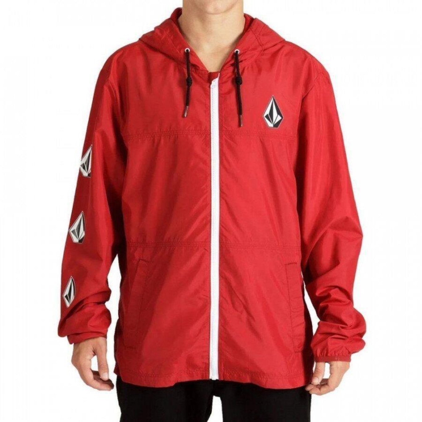 Jaqueta Volcom Deadly Stones com Capuz - Masculina - Foto 1