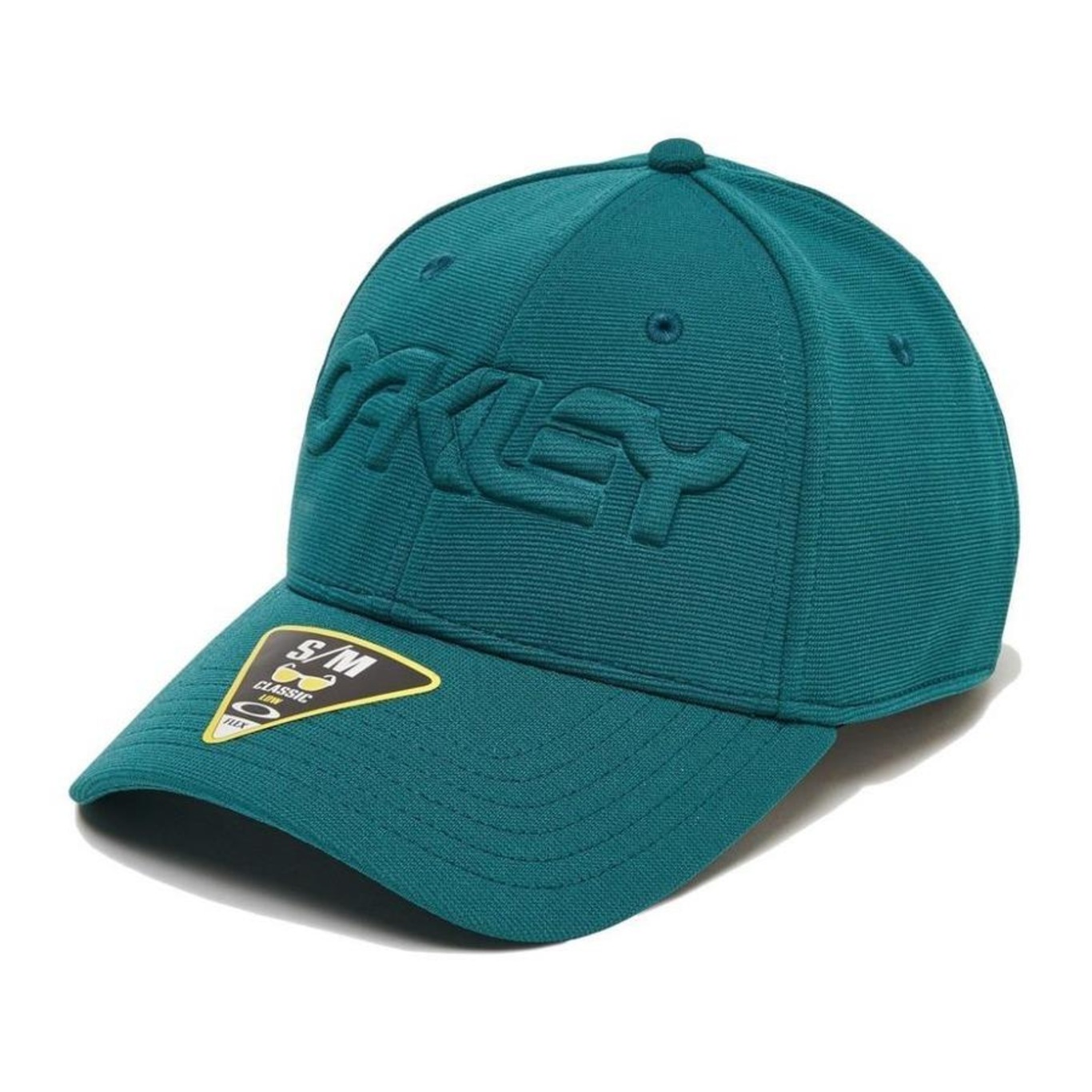 Boné Aba Curva Oakley 6 Panel Stretch Embossed - Fechado - Adulto - Foto 4