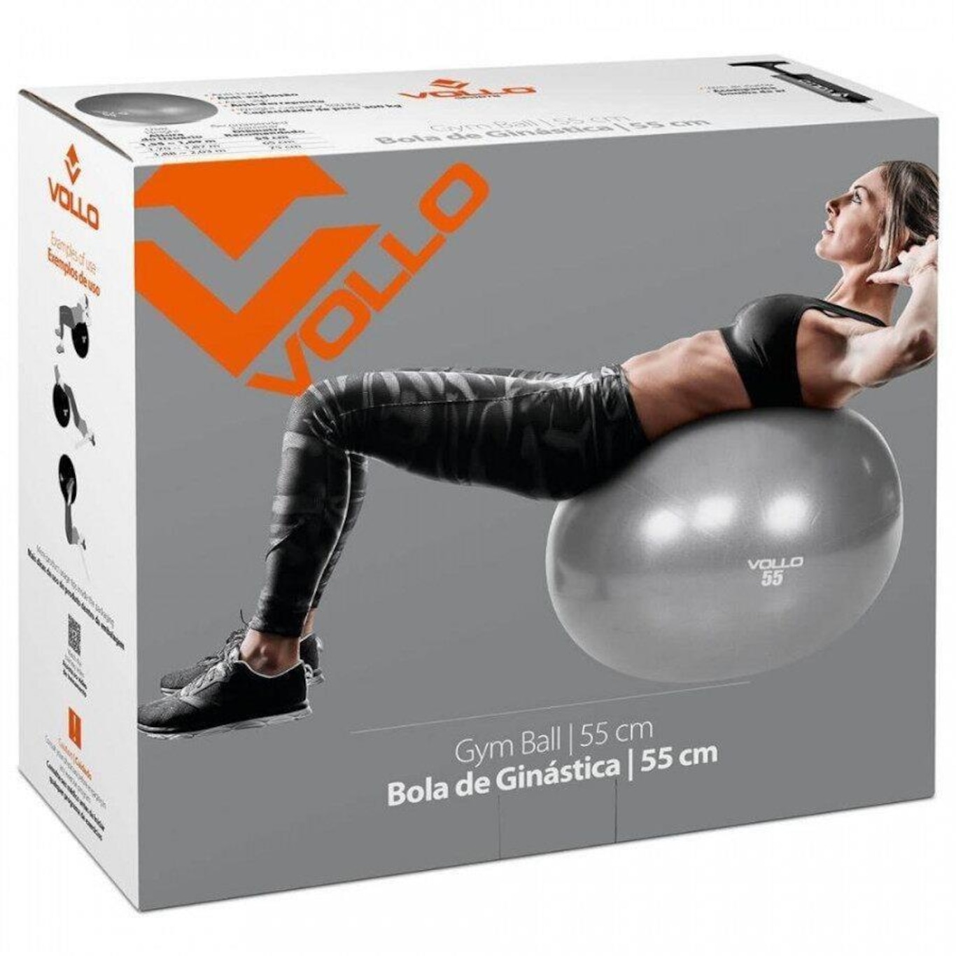 Bola Suiça Vollo Sports - 55cm - Foto 2