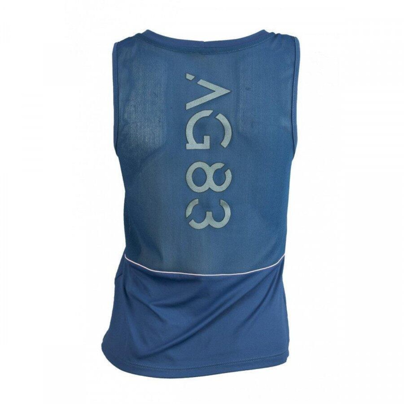 Camiseta Regata Alto Giro Poliamida Skin Fit Fusão 83 - Feminina - Foto 2