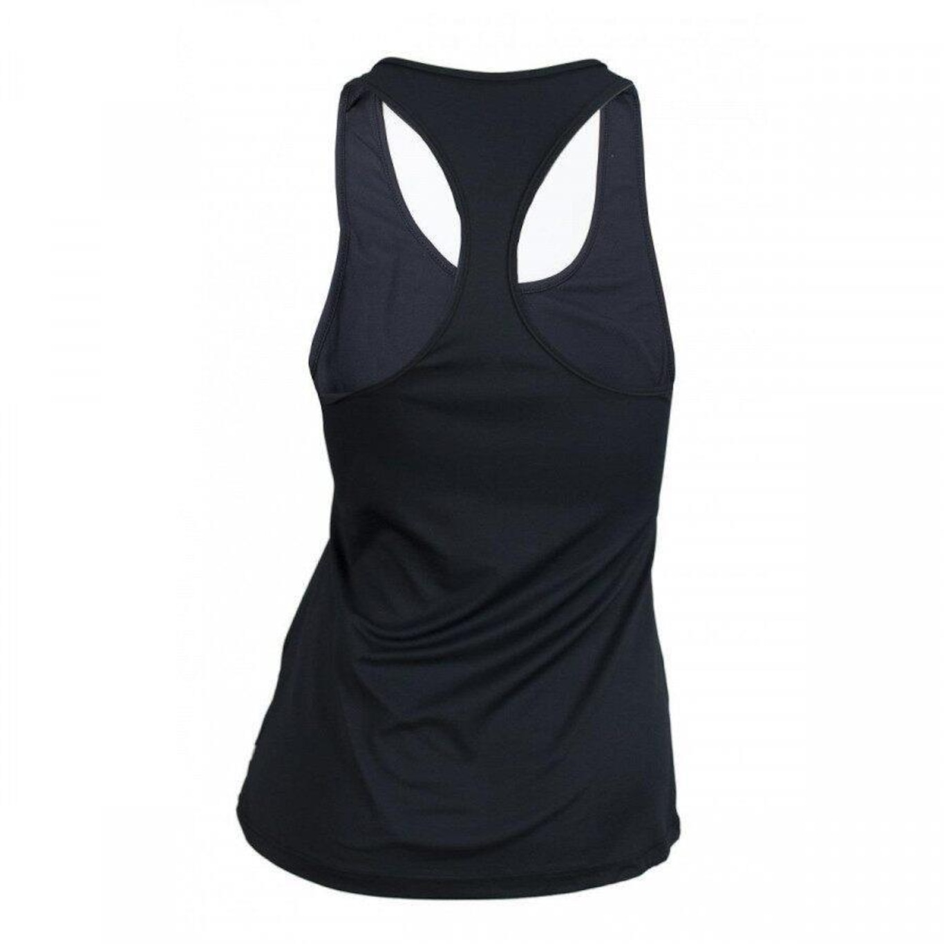 Camiseta Regata Alto Giro Poliamida Skin Fit Alongada - Feminina - Foto 2