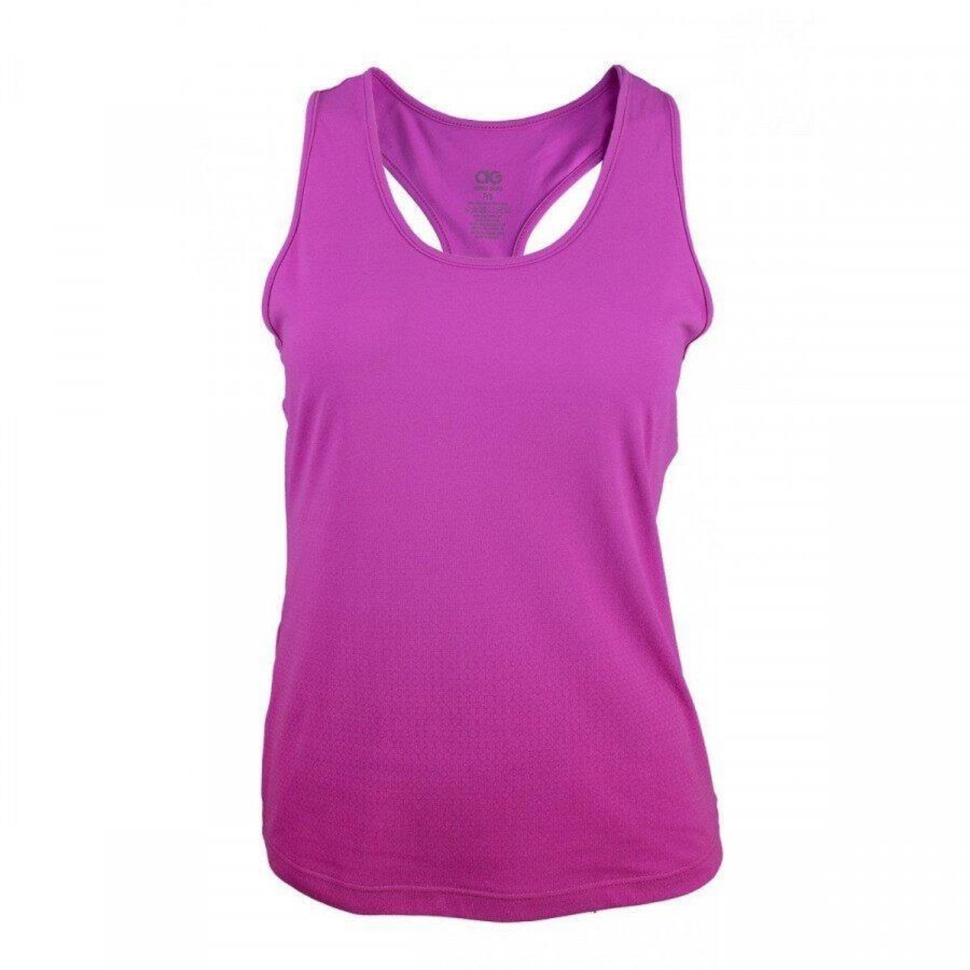 Camiseta Regata Alto Giro Poliamida Skin Fit Degradê - Feminina - Foto 1