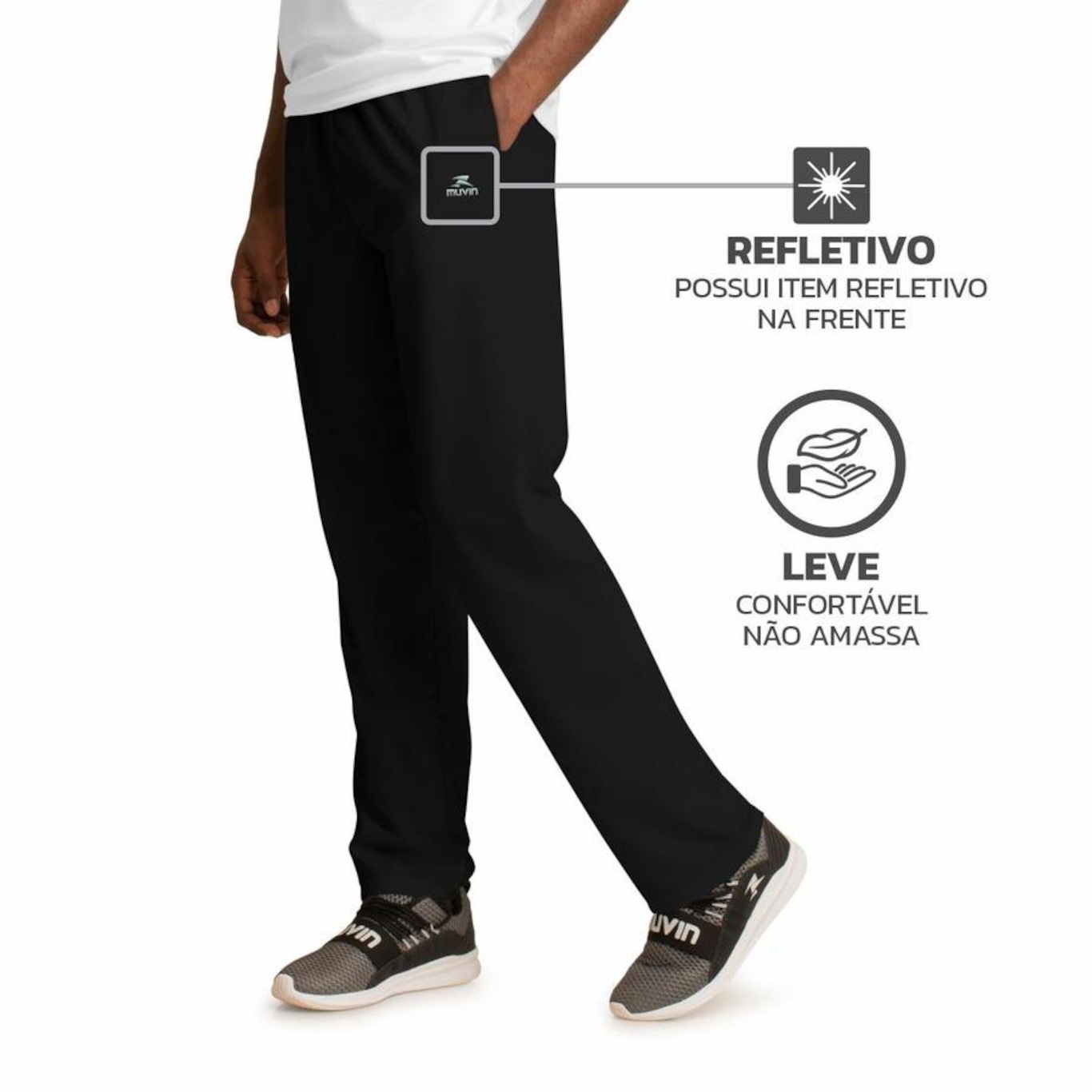 Centauro cheap calça tactel