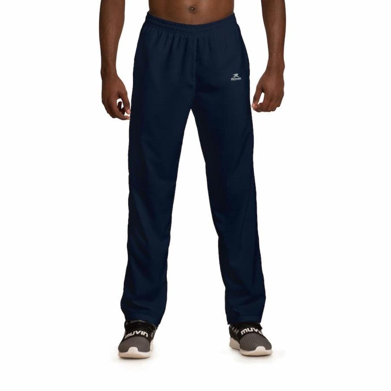 Calça Esportiva Muvin de Tactel CT-100 - Masculina - Foto 1