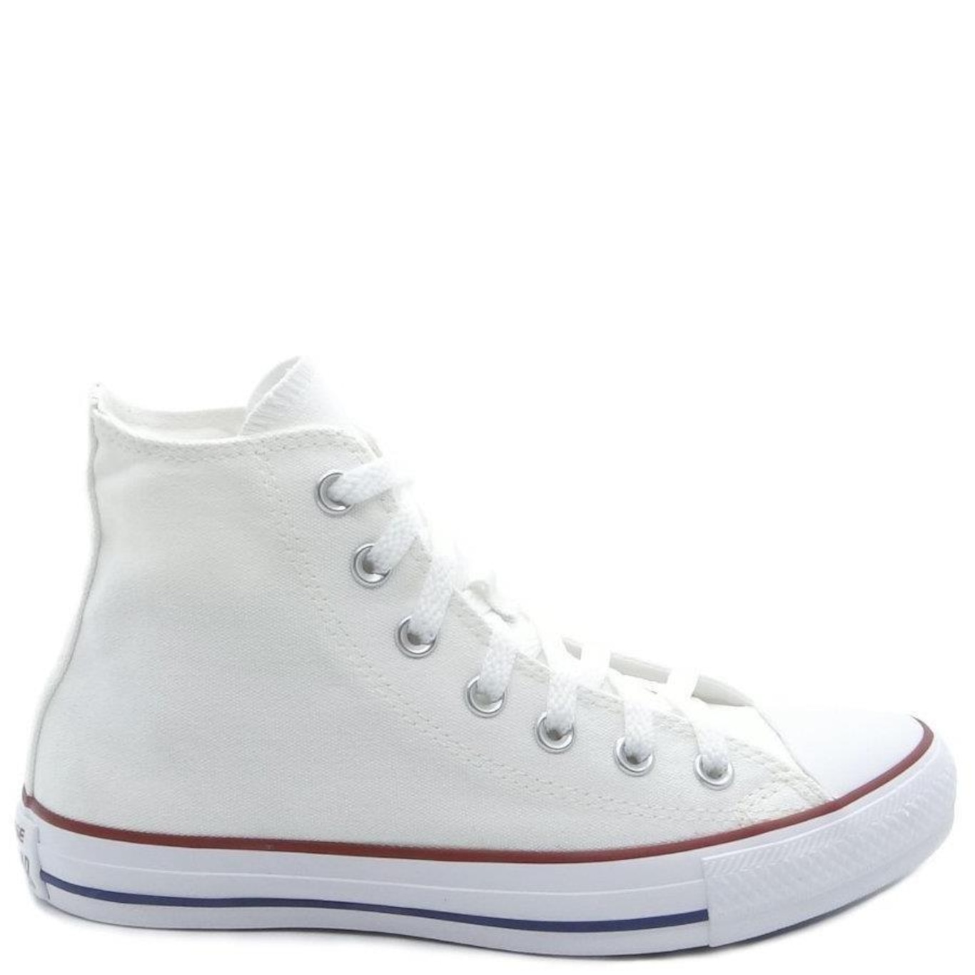 Tênis All Star Chuck Taylor Cano Alto - Preto e Vermelho, Netshoes