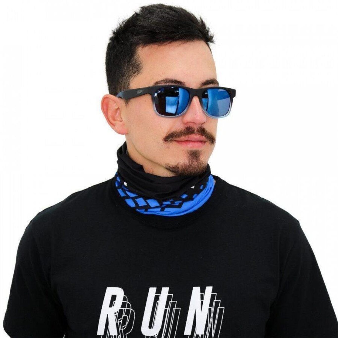 Bandana Hupi Veneza Formato Tubular para Corrida e Ciclismo - Adulto - Foto 3