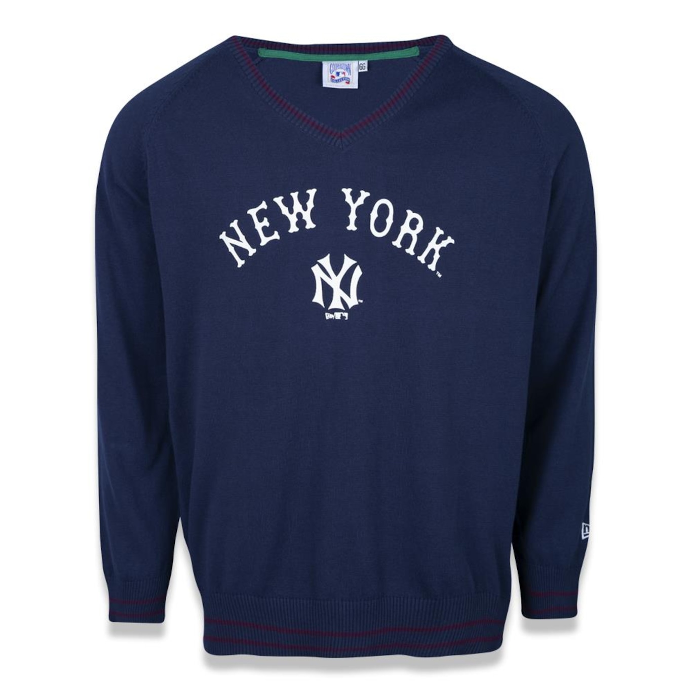 Blusão sem capuz New York Yankees MLB Tricot - Masculino - Foto 1