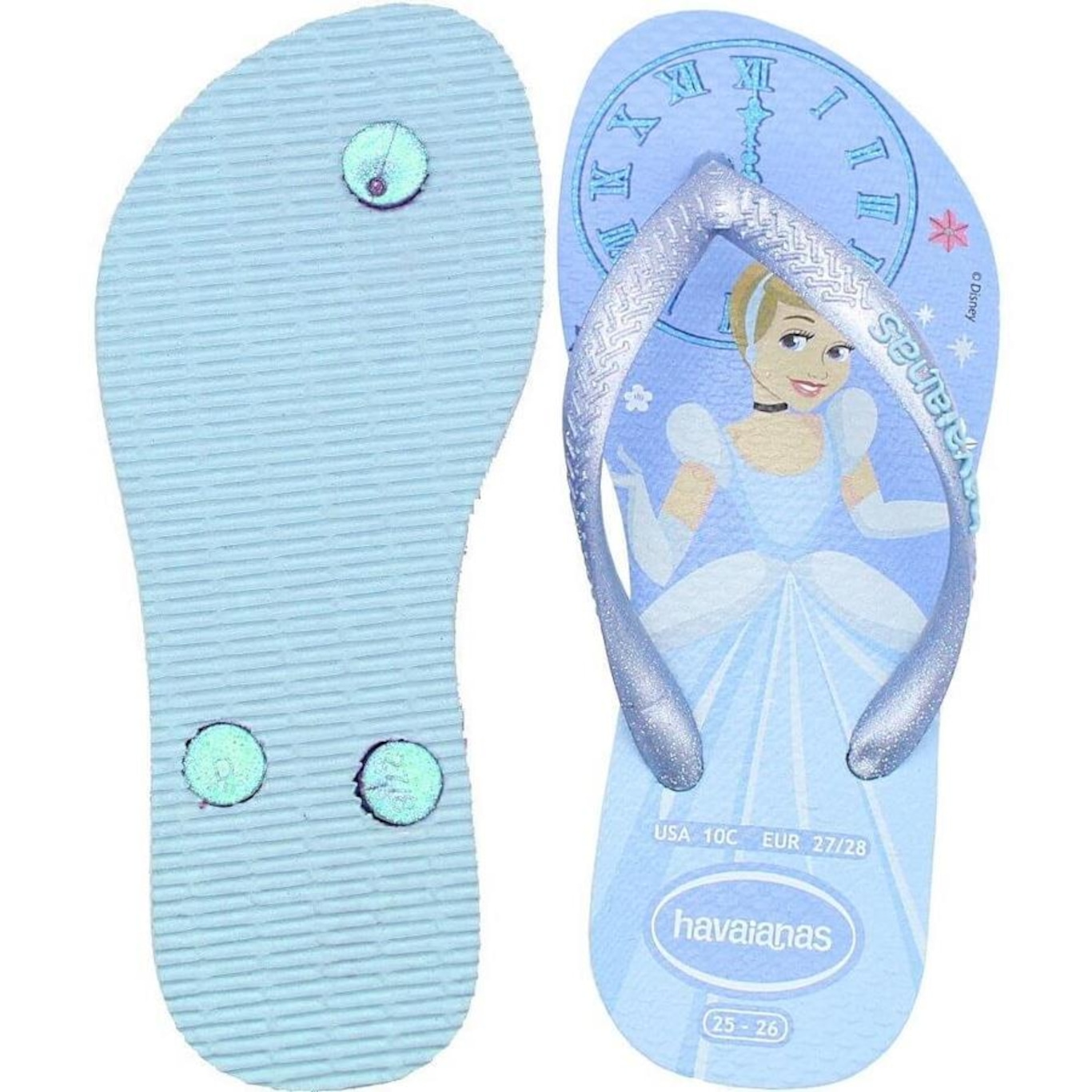 Chinelo Havaianas Kids Slim Princesas - Infantil - Foto 3