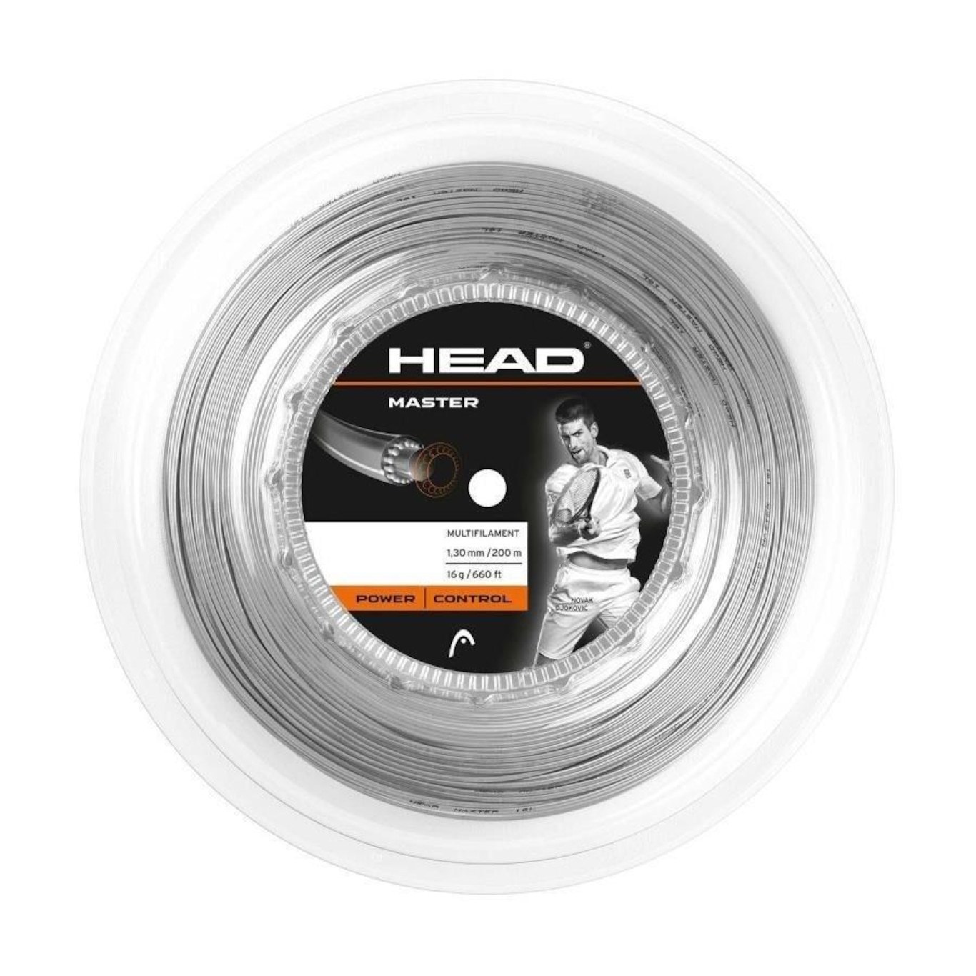 Corda Da Tennis HEAD Sintetica Multifilamento – 200 M – Calibri 1.20, 1.25 E 1.30 Mm – Per Giocatori Ricreativi Che Cercano Potenza E Controllo