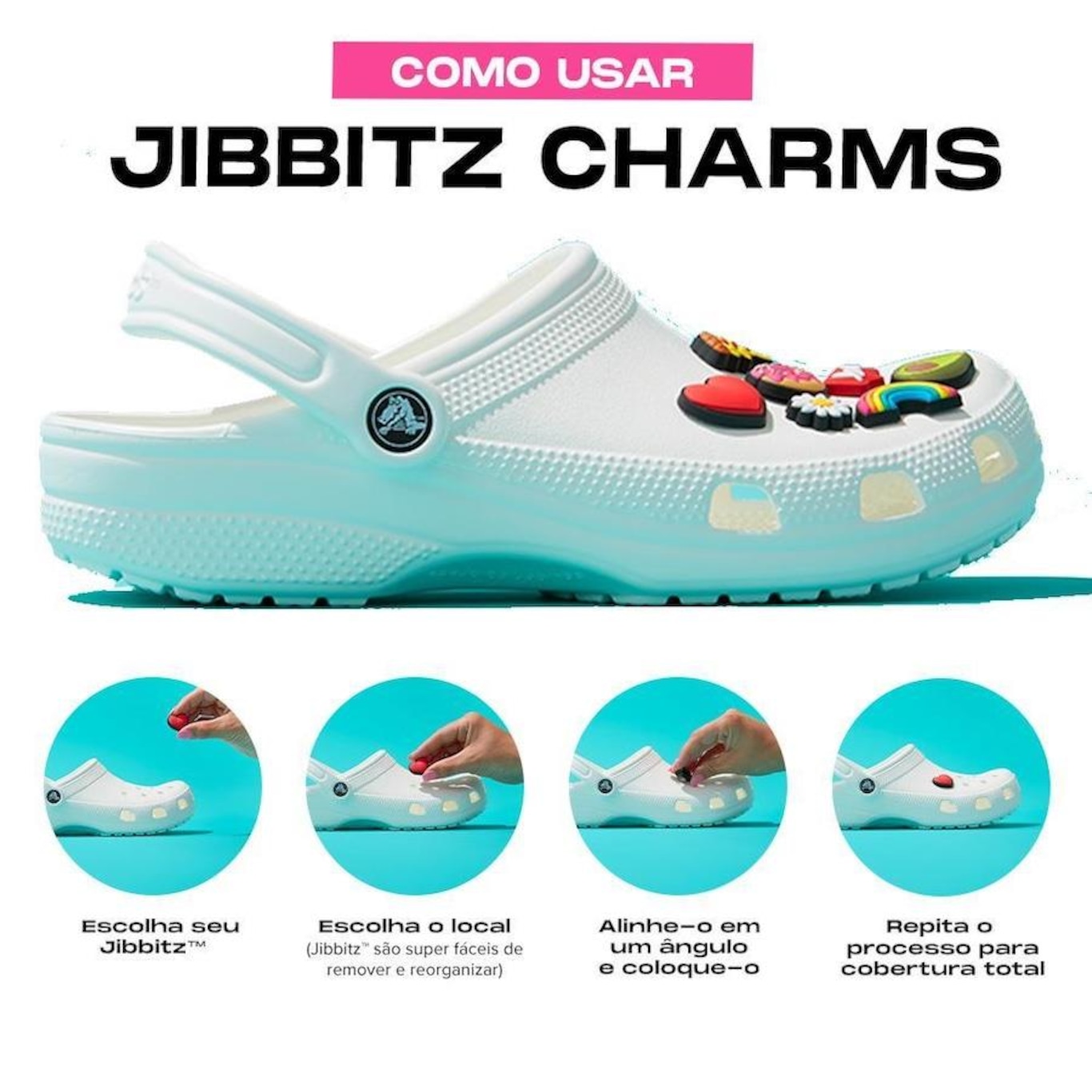 Jibbitz Crocs New Holiday - 3 unidades - Foto 3