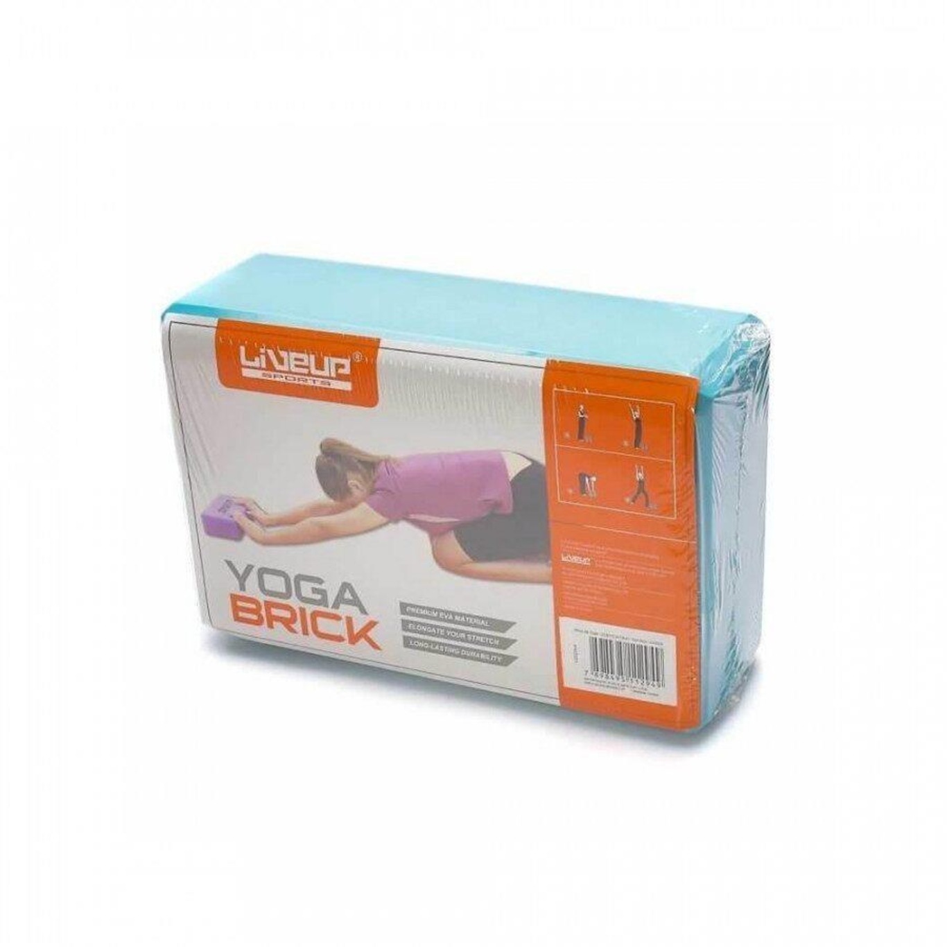 Bloco de EVA Yoga Pilates Rpg  Liveup Sports - 22,8x15,2x7,6cm - Foto 2