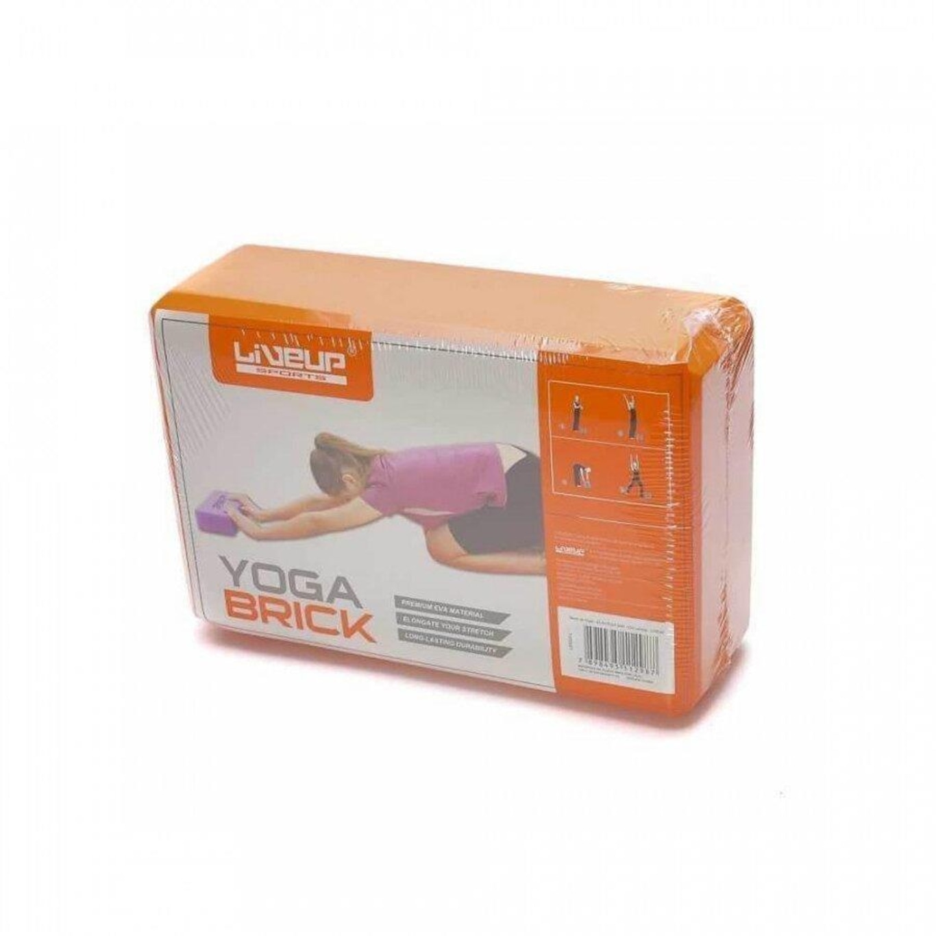 Bloco de EVA Yoga Pilates Rpg  Liveup Sports - 22,8x15,2x7,6cm - Foto 2