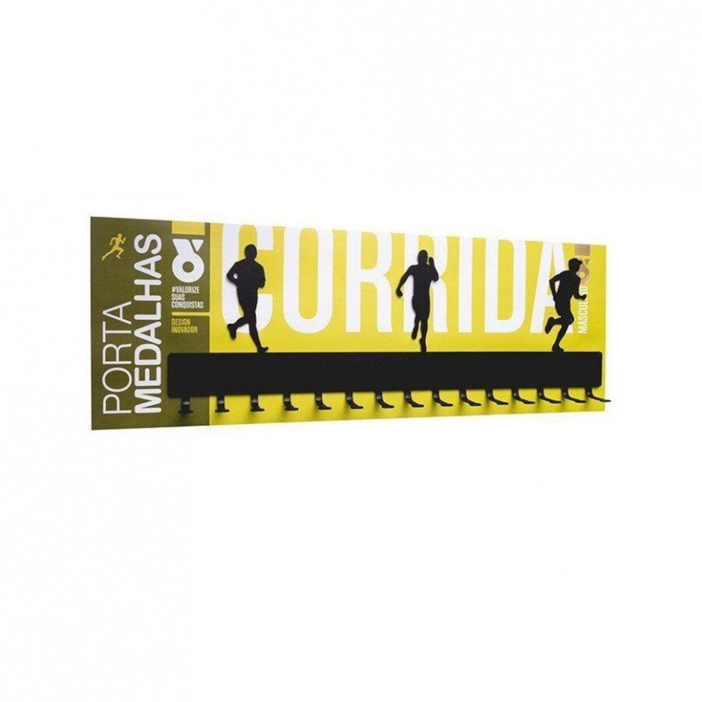 Porta Medalhas Bronx Corrida - Masculina - Foto 3