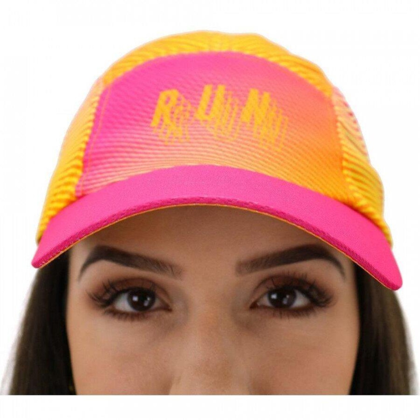 Boné Aba Curva Hupi para Corrida Run Summer - Strapback - Adulto - Foto 4