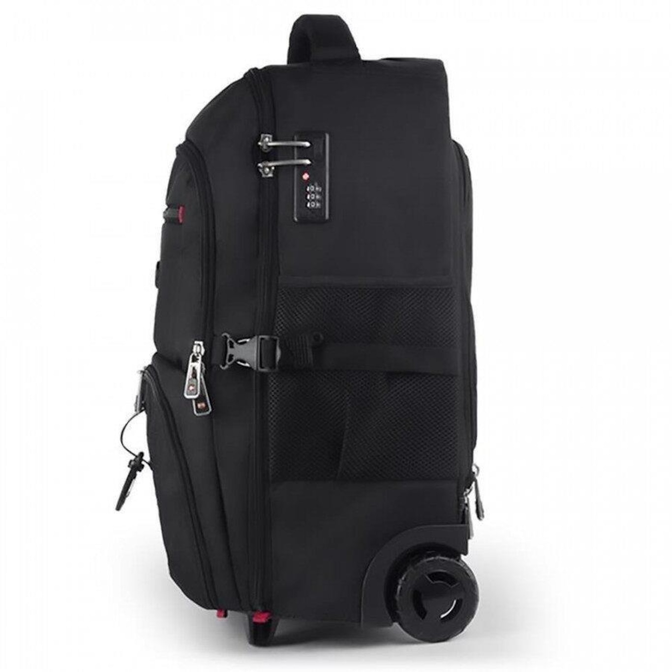 Mochila de Rodinhas Crossgear para Notebook Alça de Costas - Foto 4