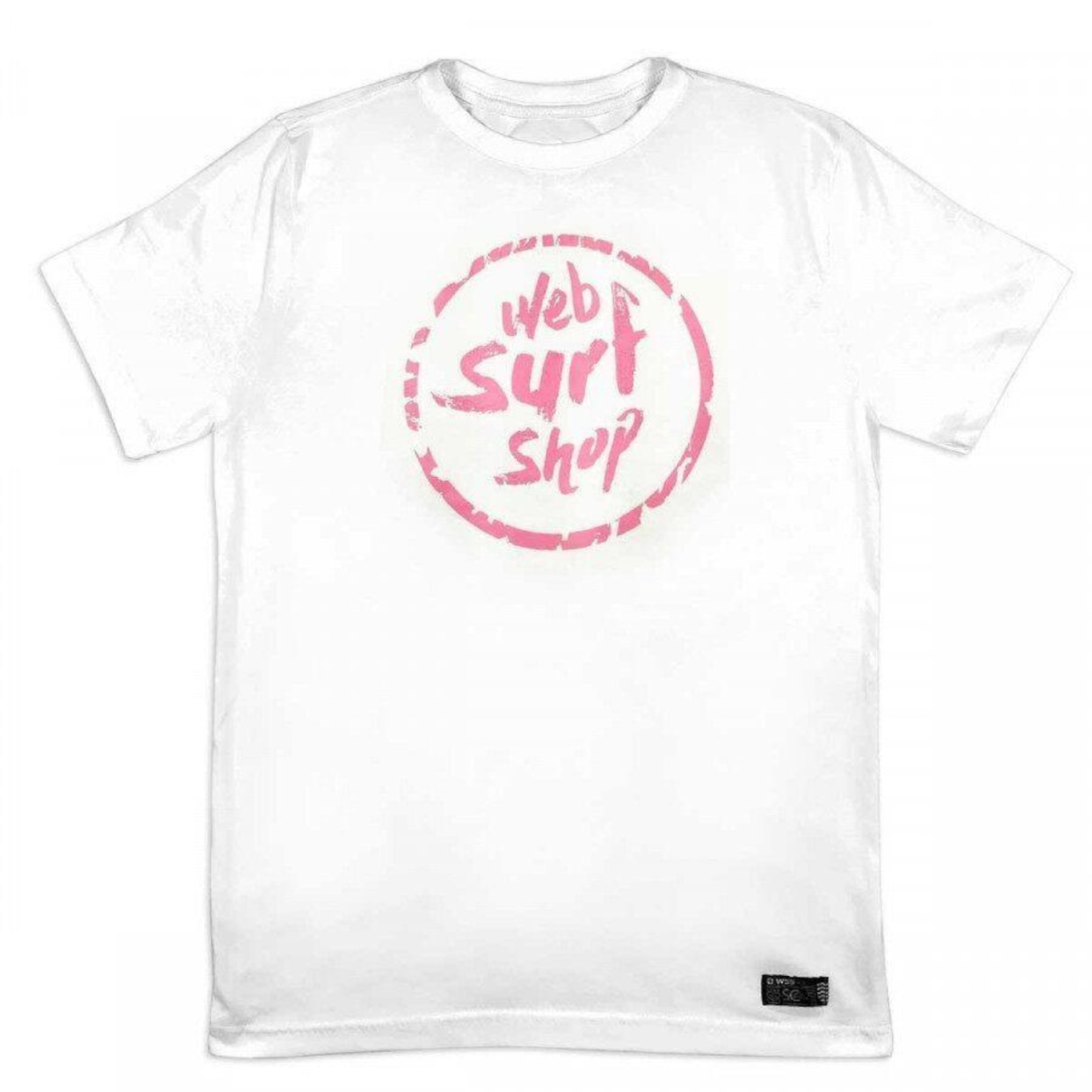 Camiseta WSS Brasil Ink Web Rosa - Masculina - Foto 1