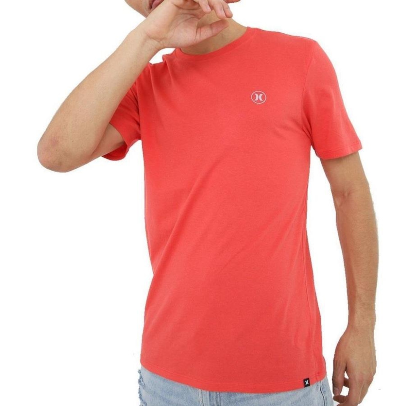 Camiseta Hurley Especial Basic Dri Fit - Masculina - Foto 1