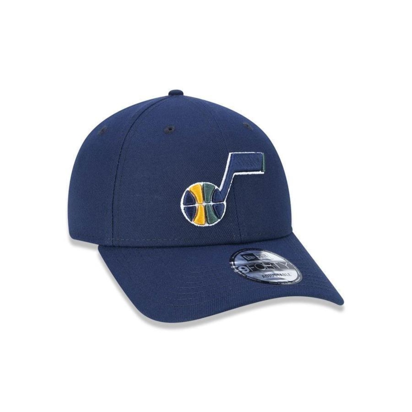 Boné Aba Curva New Era 9forty NBA Utah Jazz - Snapback - Adulto - Foto 3