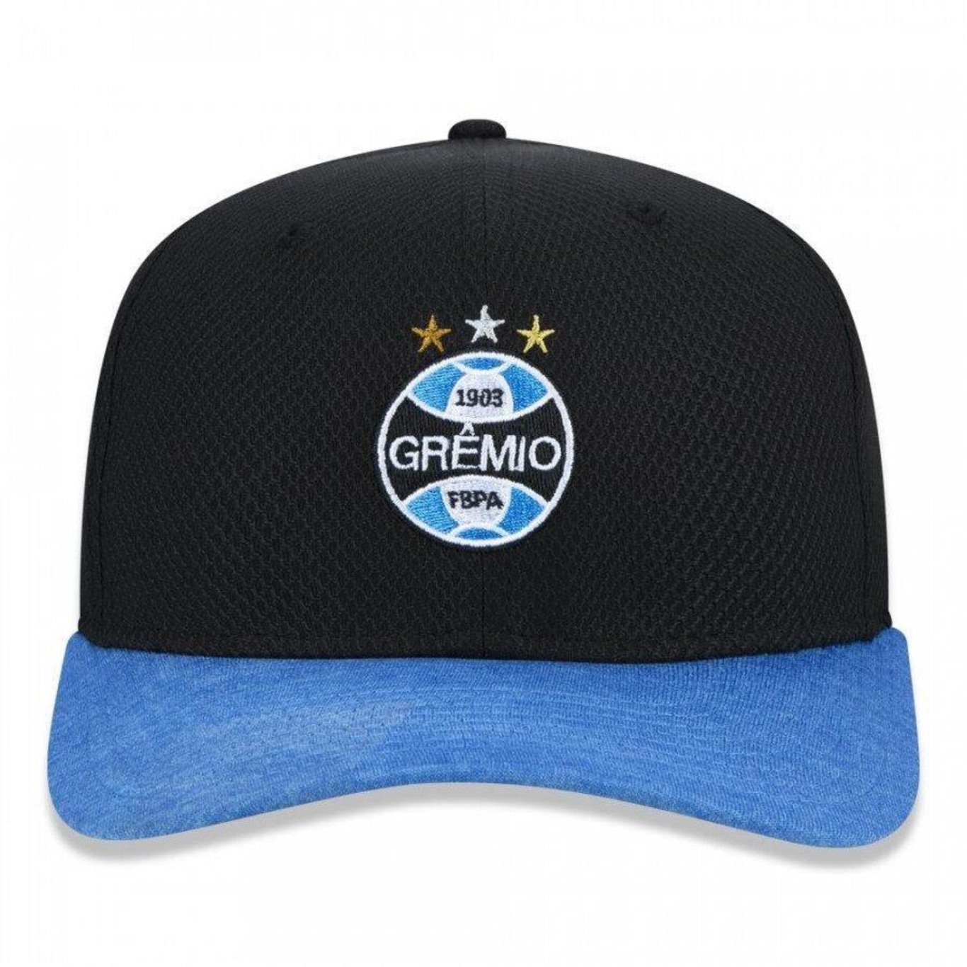 Boné Aba Curva New Era 9Fifty Futebol Grêmio - Stretch Snap - Adulto - Foto 2